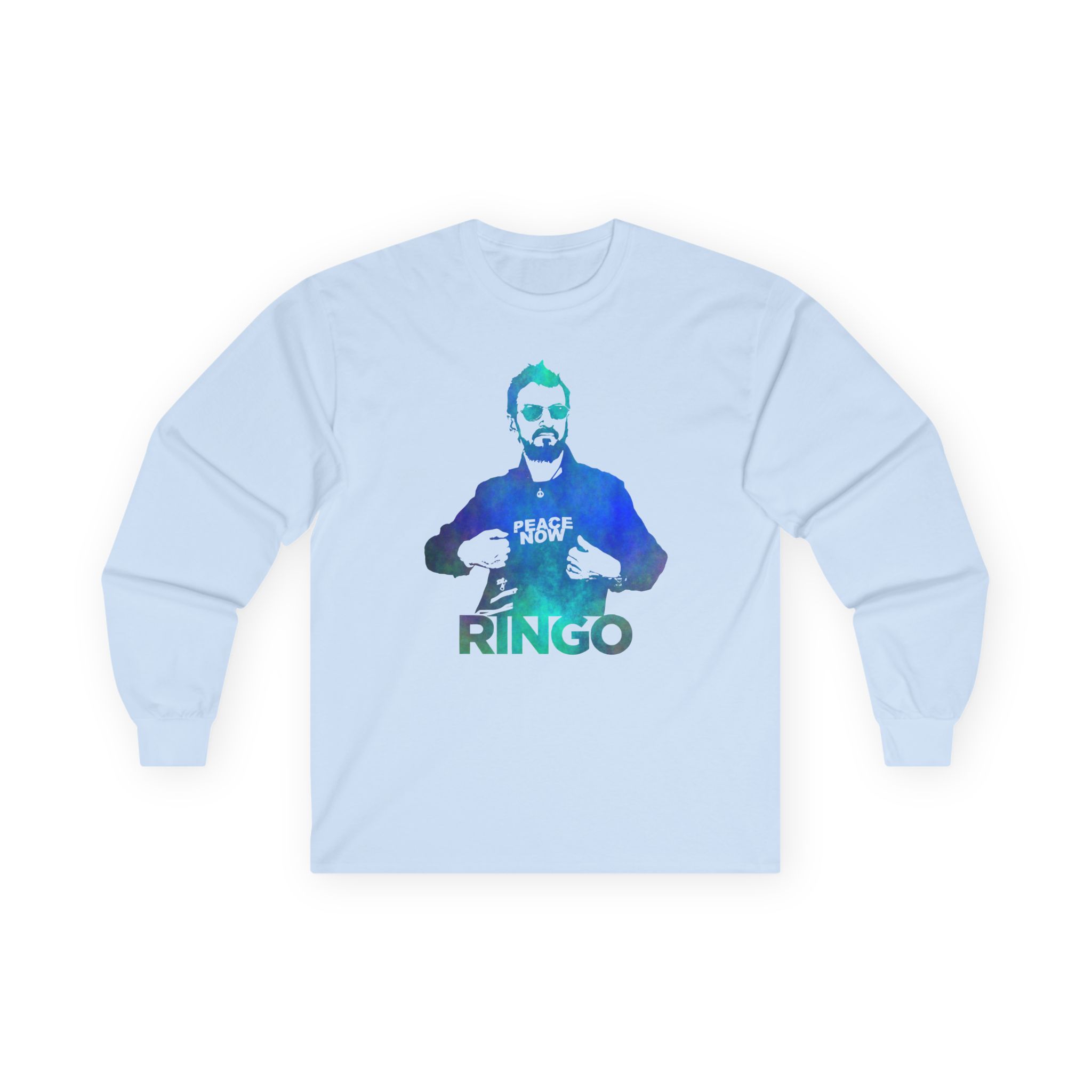 Ringo Starr Peace Now Mint Unisex Ultra Cotton Long Sleeve Tee