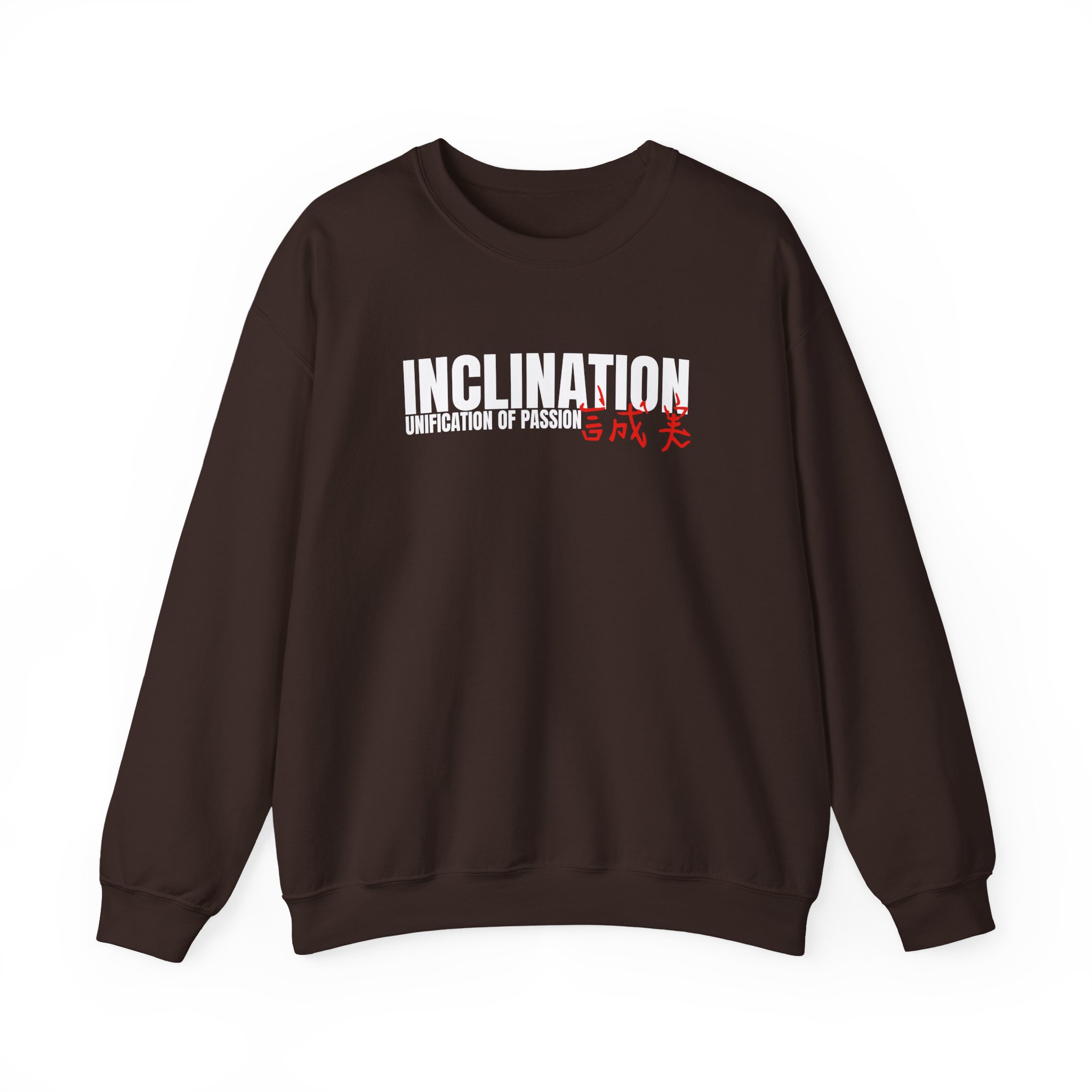 Inclination Straight Edge Unisex Heavy Blendâ„¢ Crewneck Sweatshirt
