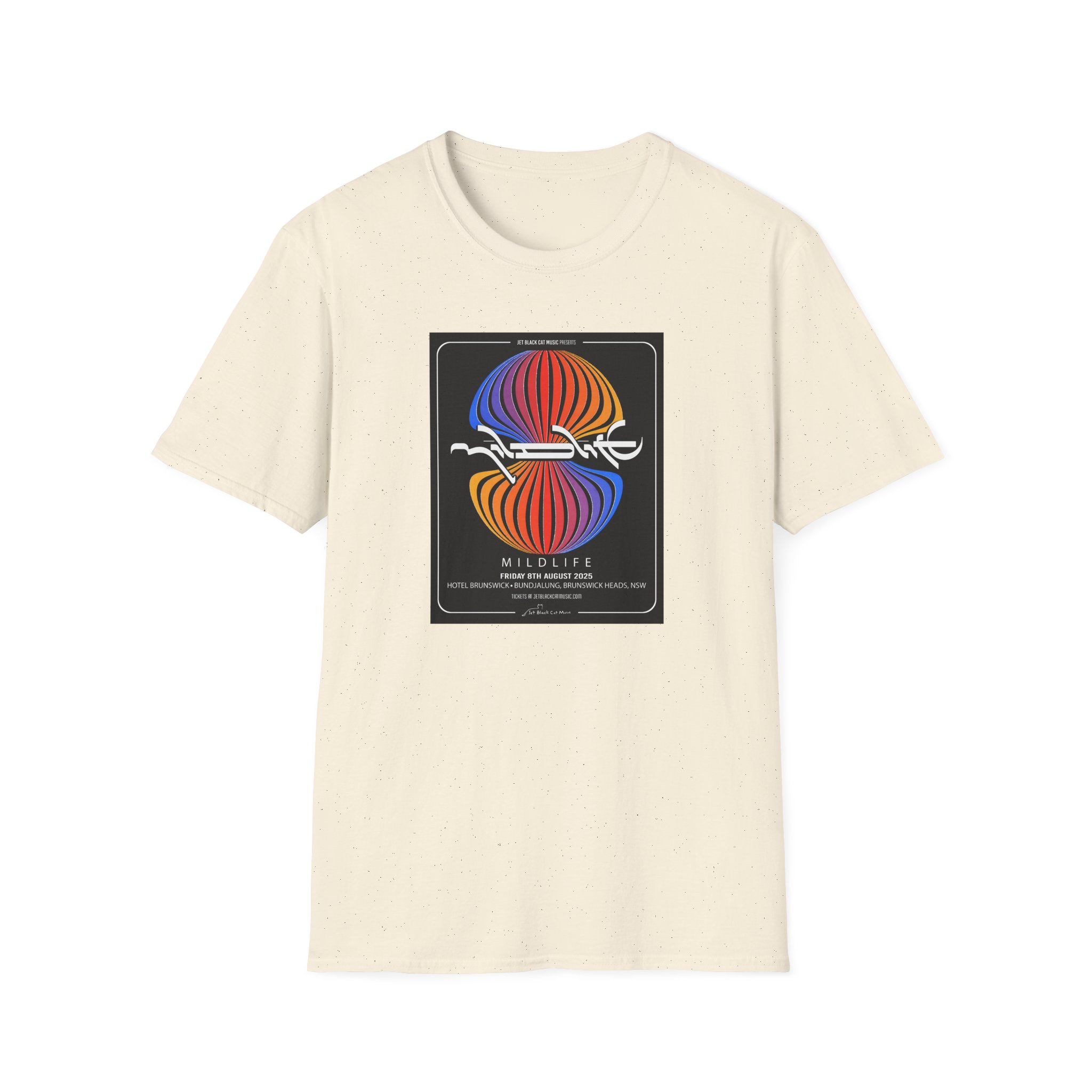 Mildlife Hotel Brunswick, NSW Concert Unisex Softstyle T-Shirt