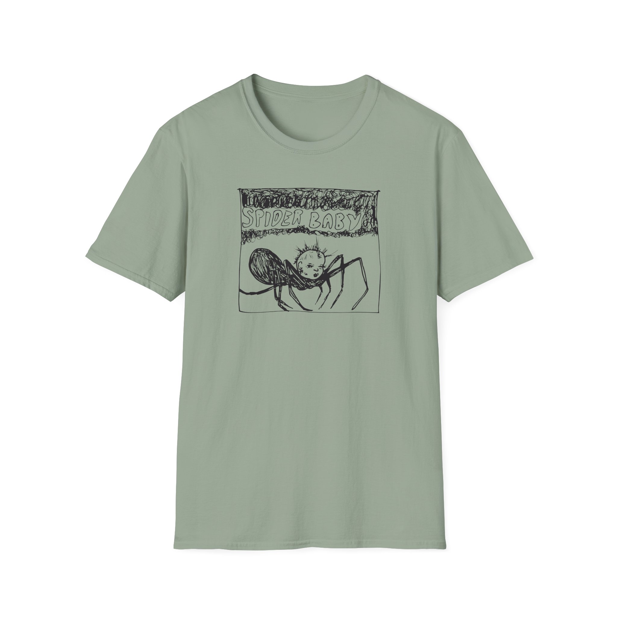 Kurt Cobain Spider Unisex Softstyle T-Shirt
