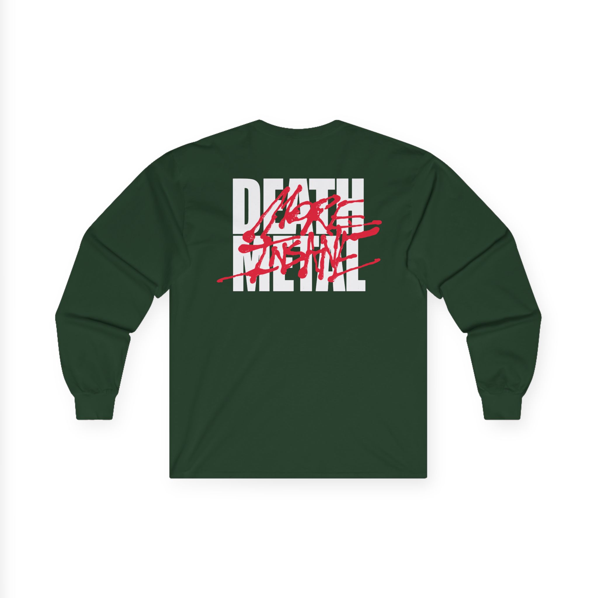 Undeath More Insane Death Unisex Ultra Cotton Long Sleeve Tee