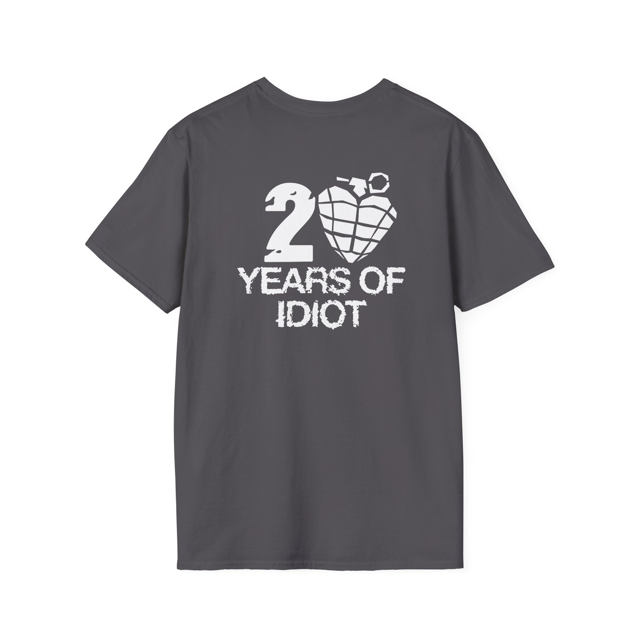 Green Day 20 Years of Idiot Unisex Softstyle T-Shirt