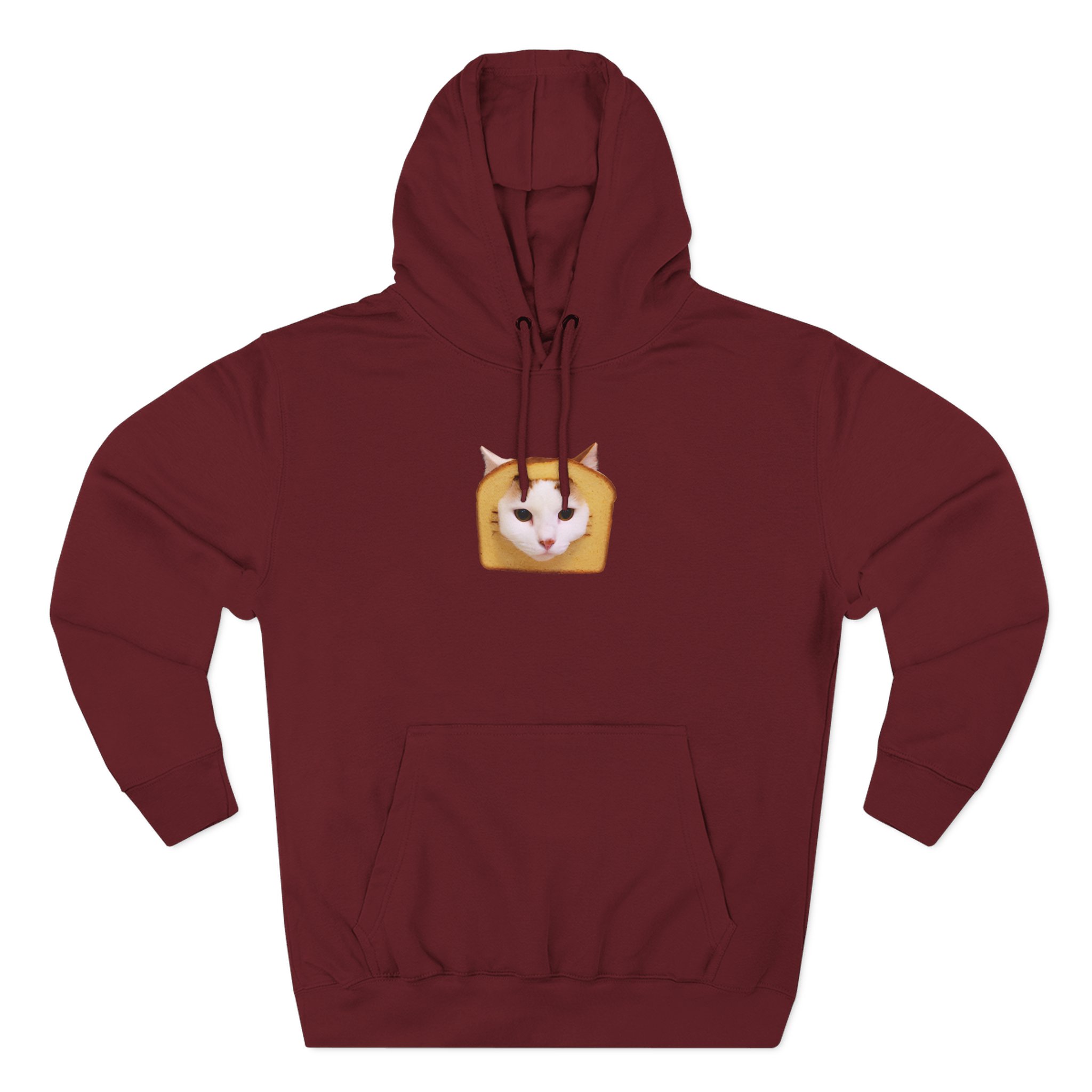 William Osman Bread Cat Three-Panel Fleece Hoodie