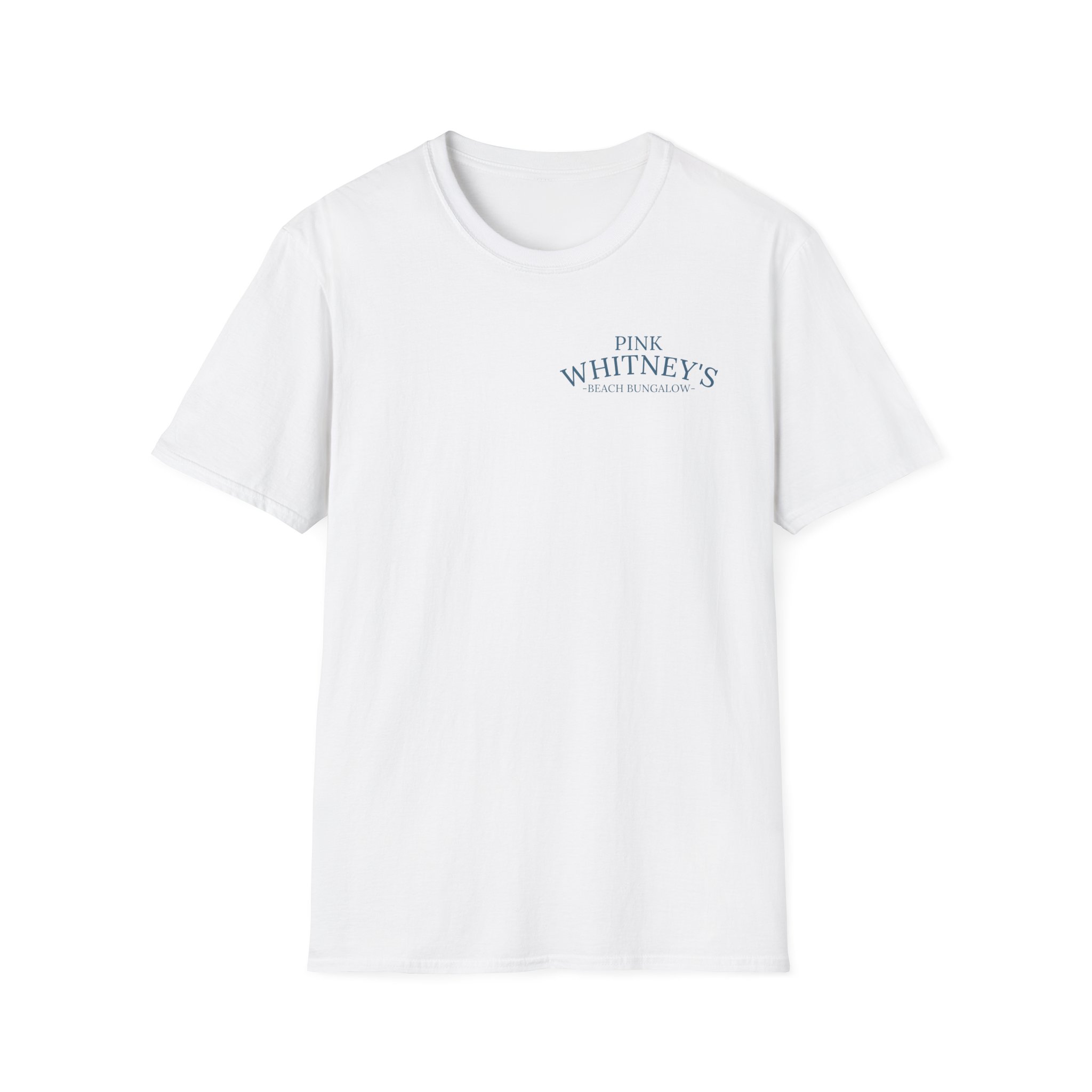 Spittin Chiclets Whitney's Beach Bungalow Unisex Softstyle T-Shirt
