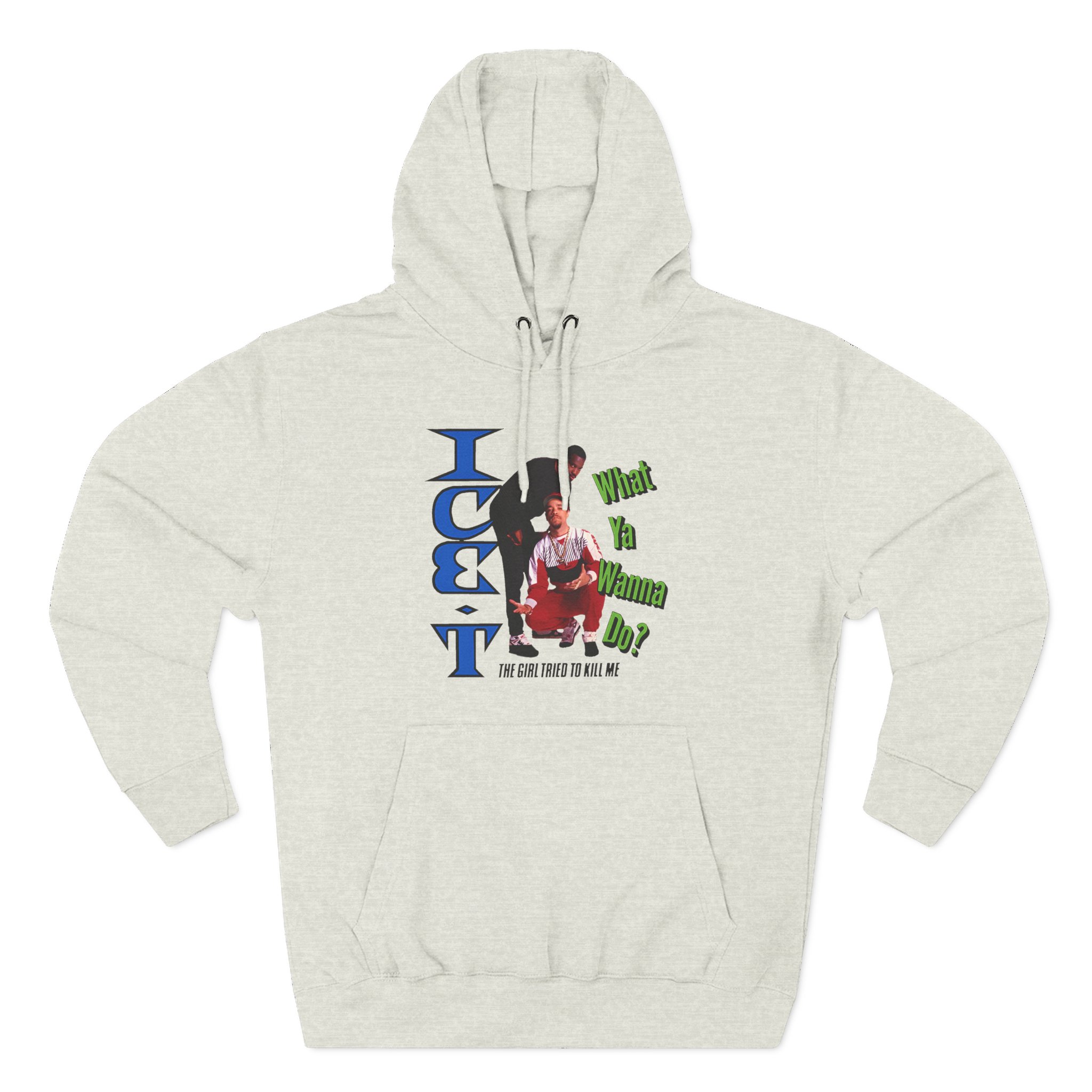Ice-t What Ya Wanna Do Three-Panel Fleece Hoodie