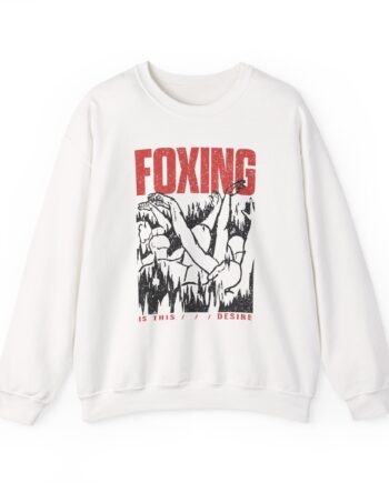 Foxing Inverted Burn Unisex Heavy Blend™ Crewneck Sweatshirt