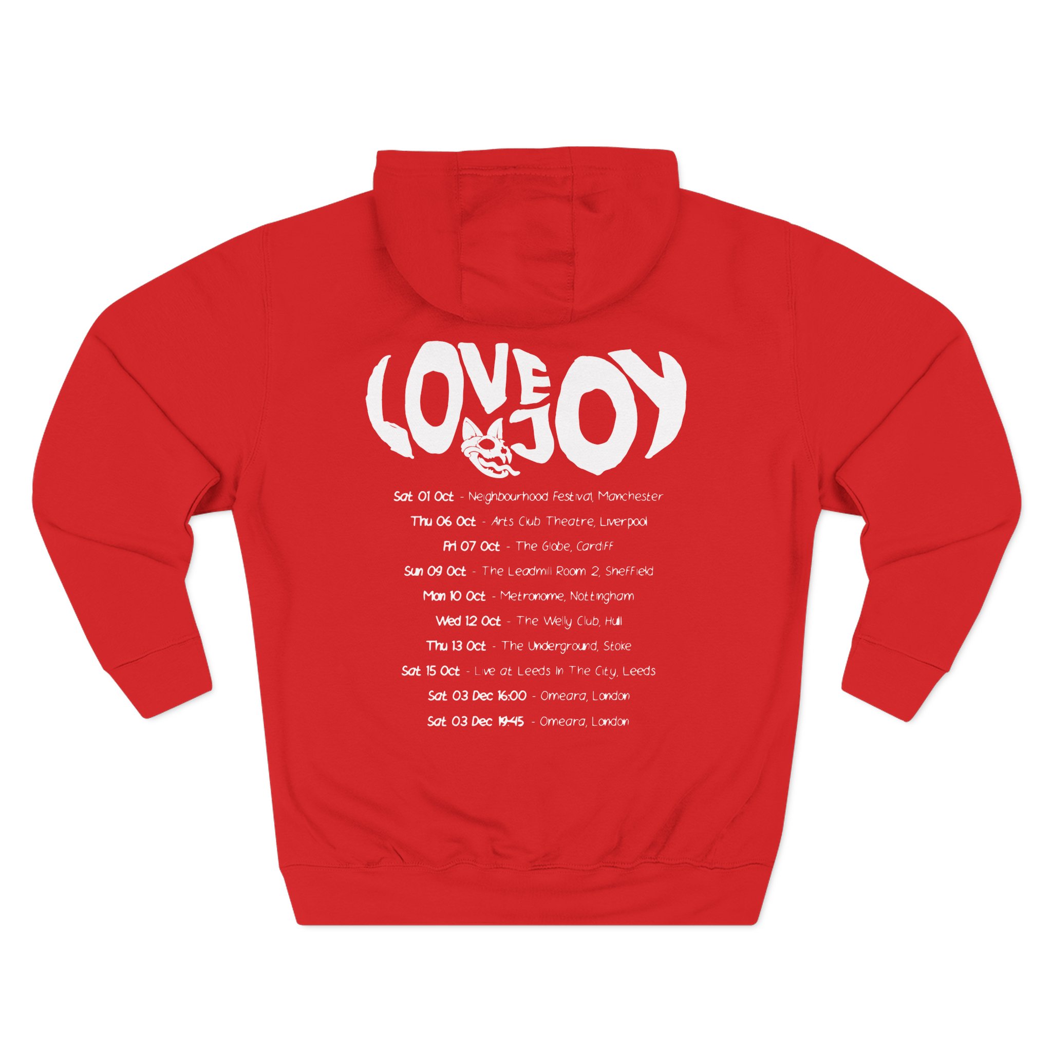Lovejoy Three-Panel Fleece Hoodie