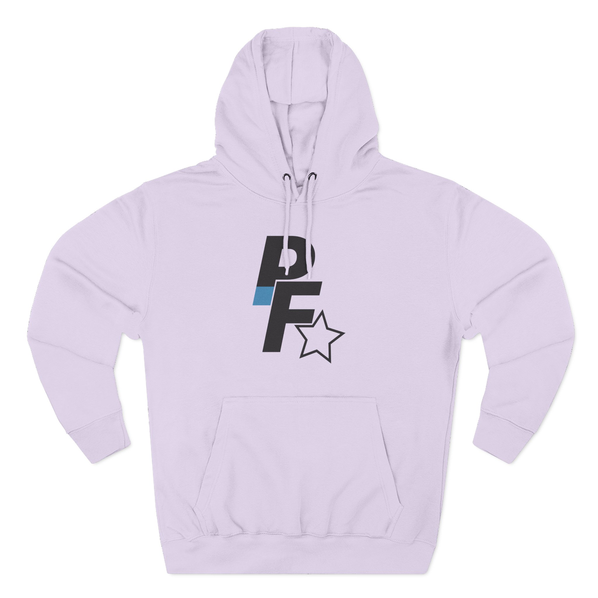 Xavier Wulf Pinkflamingousa Three-Panel Fleece Hoodie