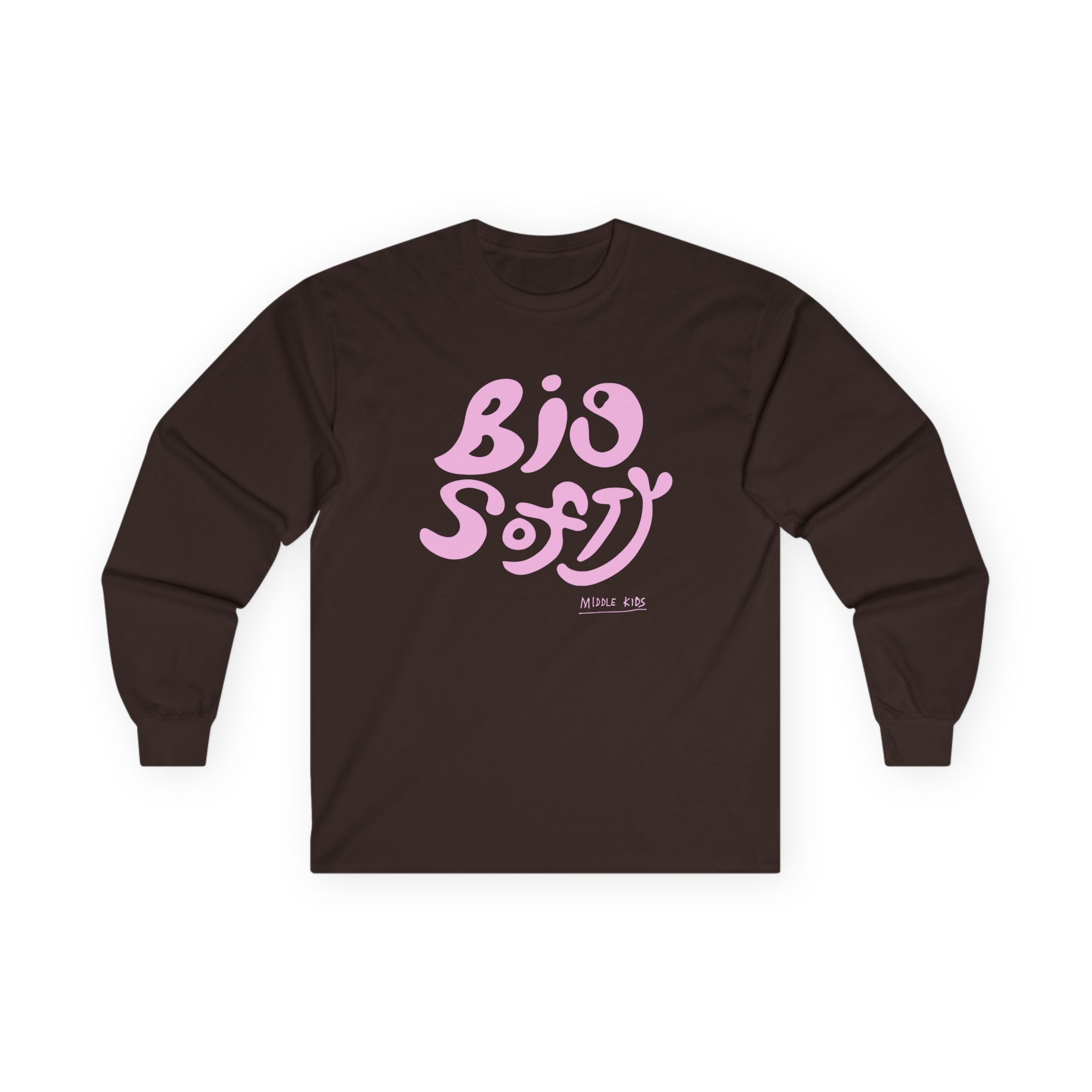 Middle Kids Big Sof Unisex Ultra Cotton Long Sleeve Tee