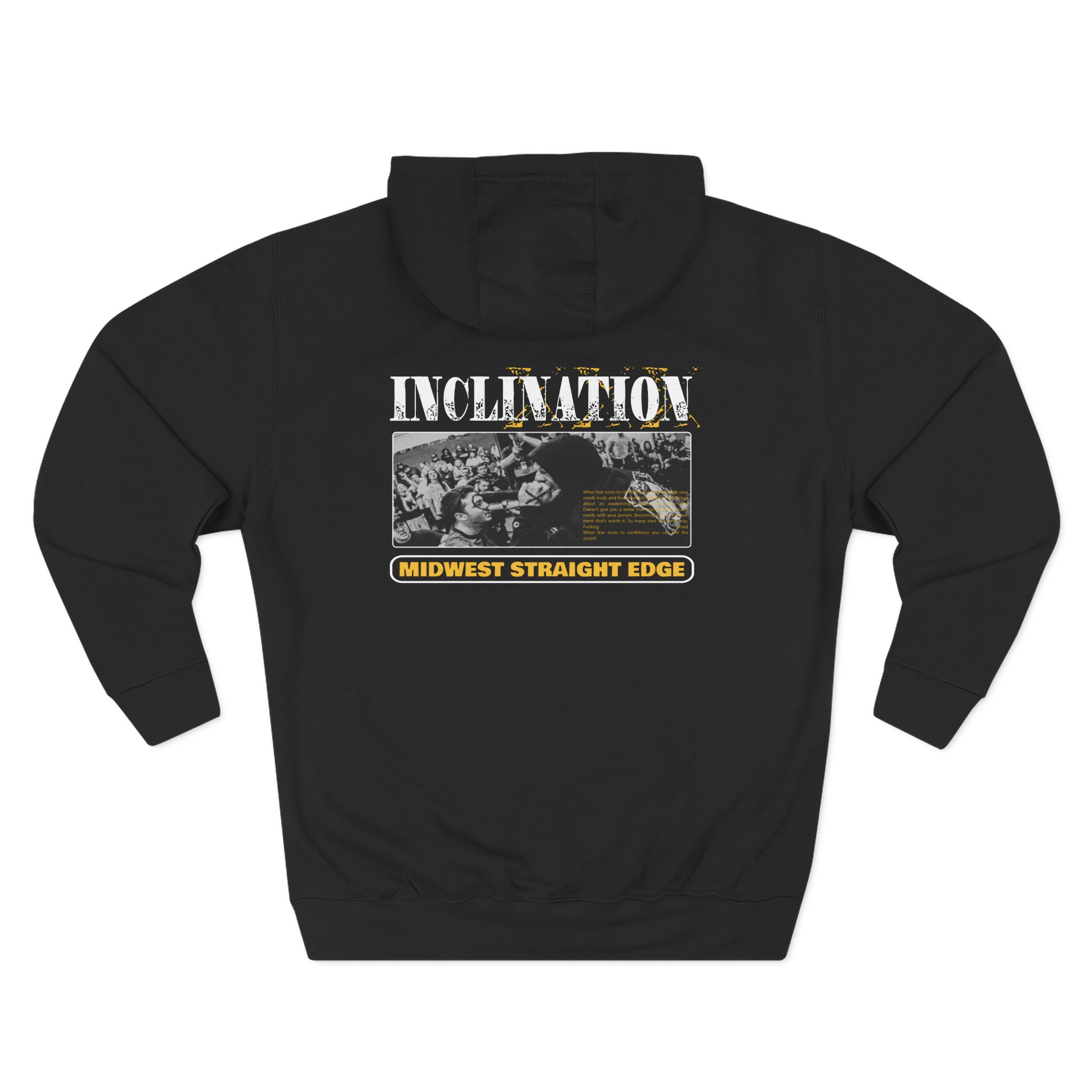 Inclination Three-Panel Fleece Hoodie
