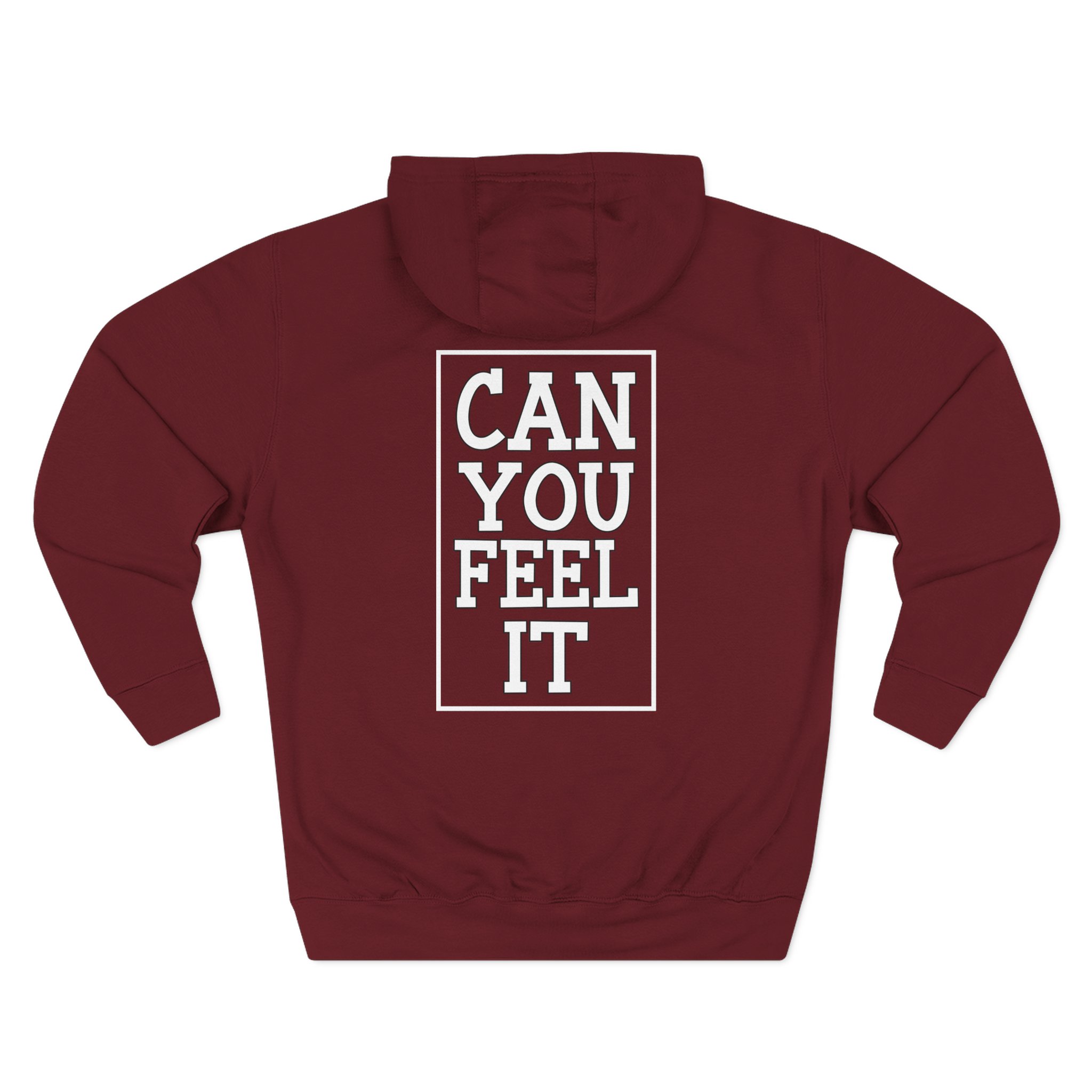 Inclination Can You Feel It Three-Panel Fleece Hoodie