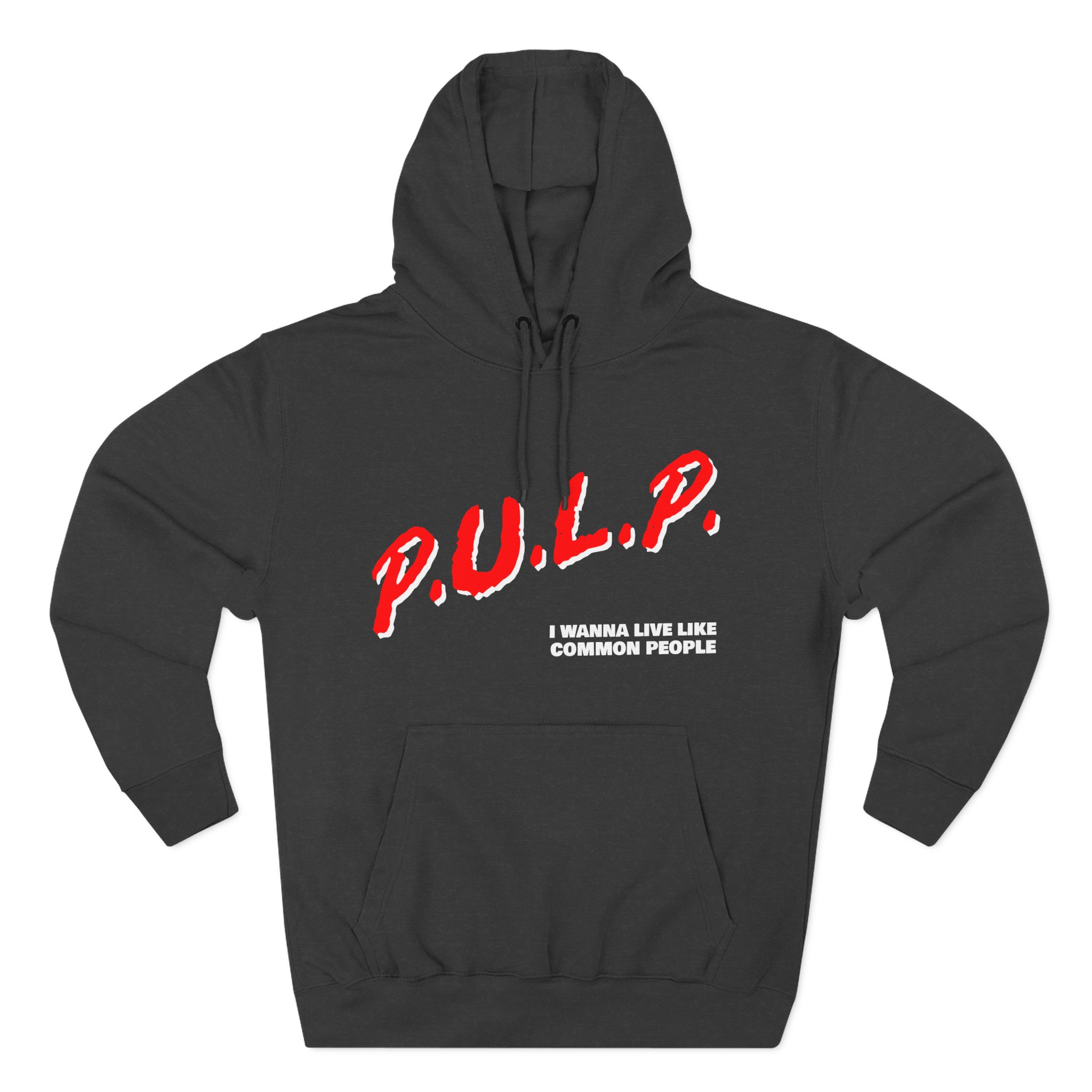 Pulp Three-Panel Fleece Hoodie