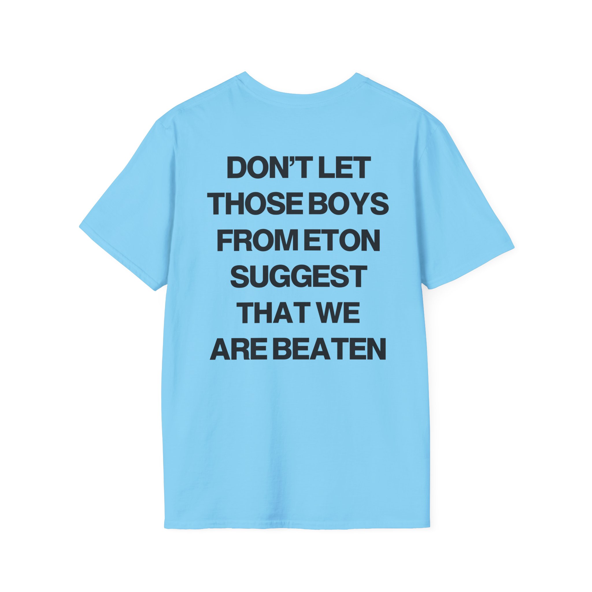Manic Street Preachers Boys From Eton Unisex Softstyle T-Shirt