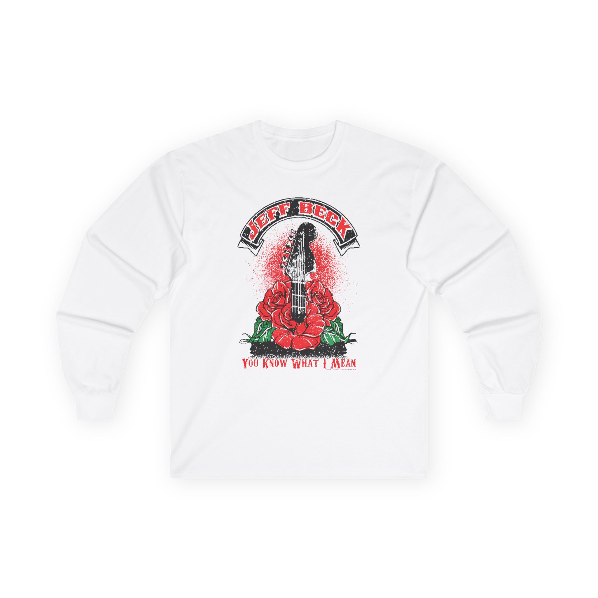 Jeff Beck You Know What I Mean Unisex Ultra Cotton Long Sleeve Tee