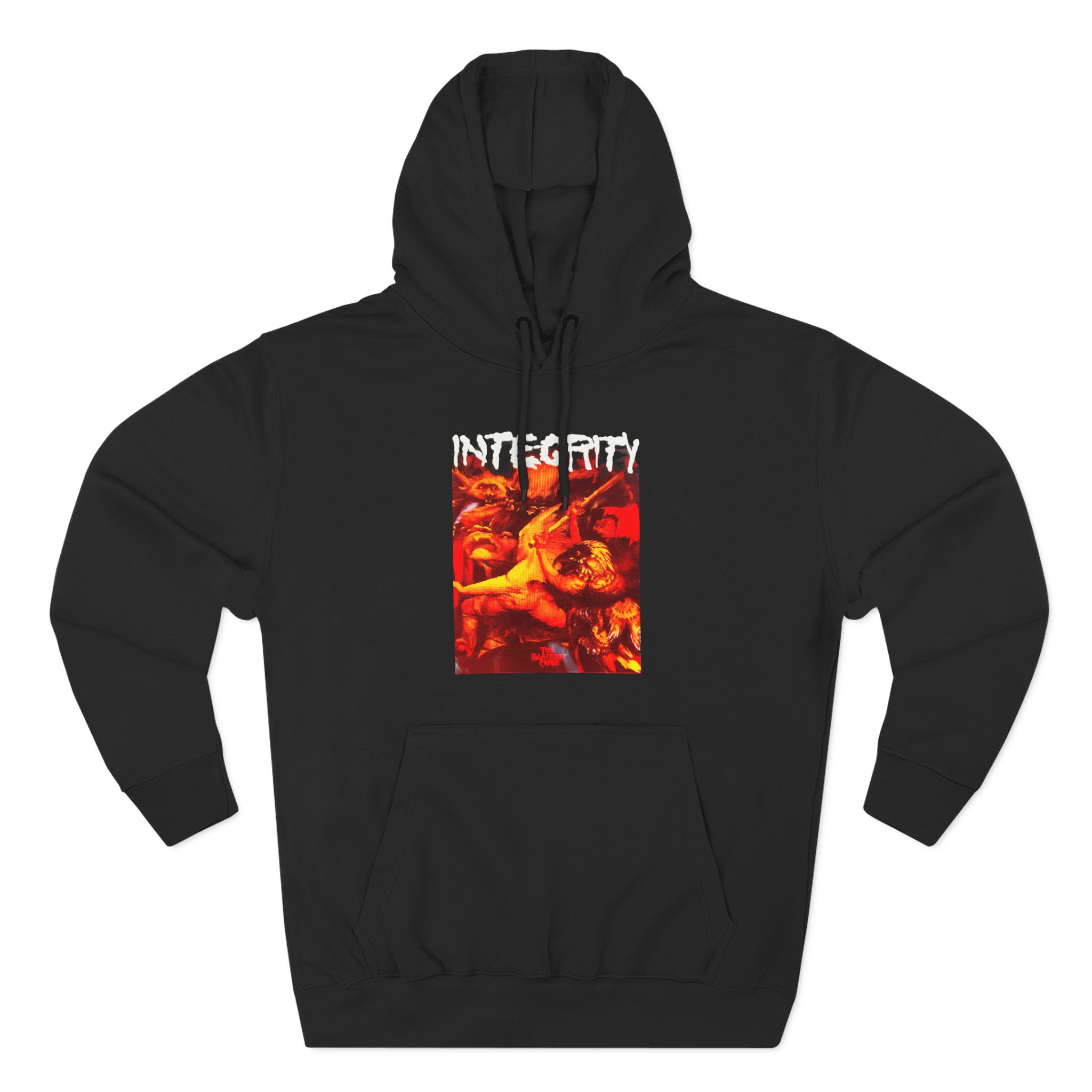 Integrity The Blackest Curse Three-Panel Fleece Hoodie