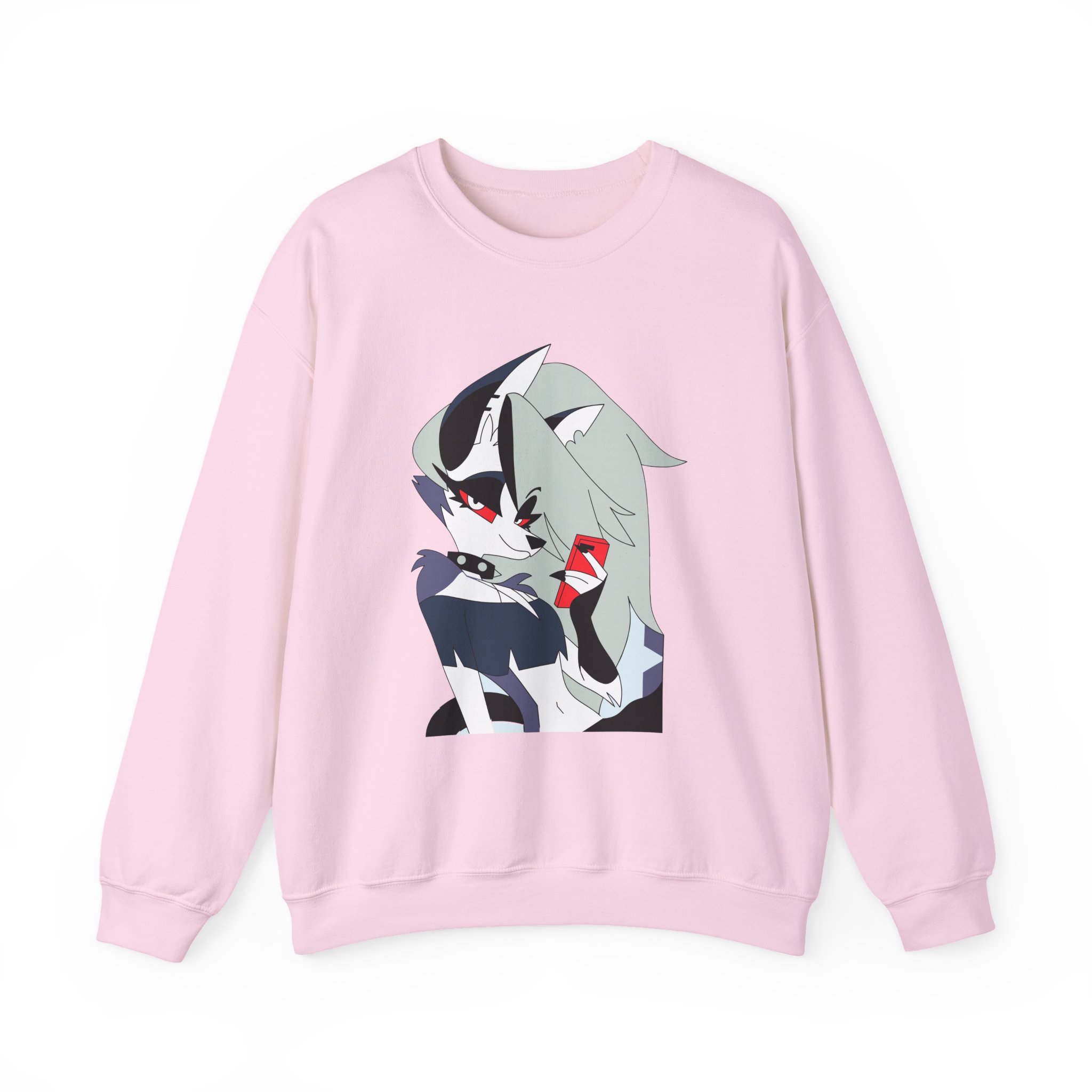 Helluva Boss Loona Unisex Heavy Blendâ„¢ Crewneck Sweatshirt