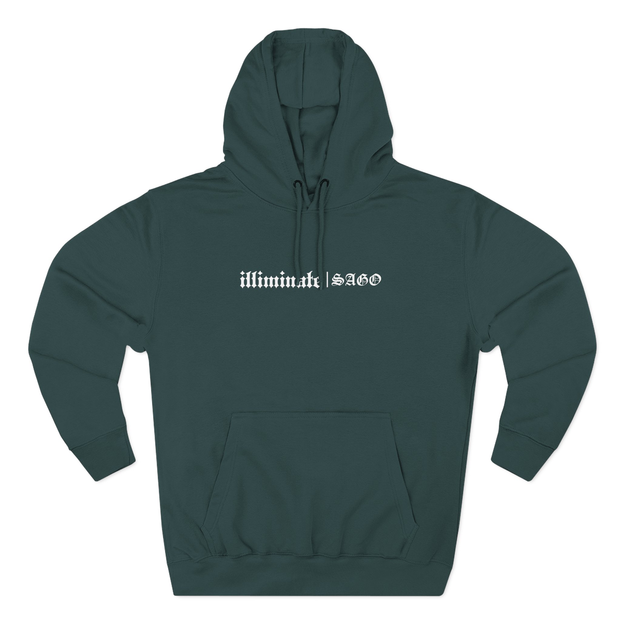 Illiminate Collab Three-Panel Fleece Hoodie