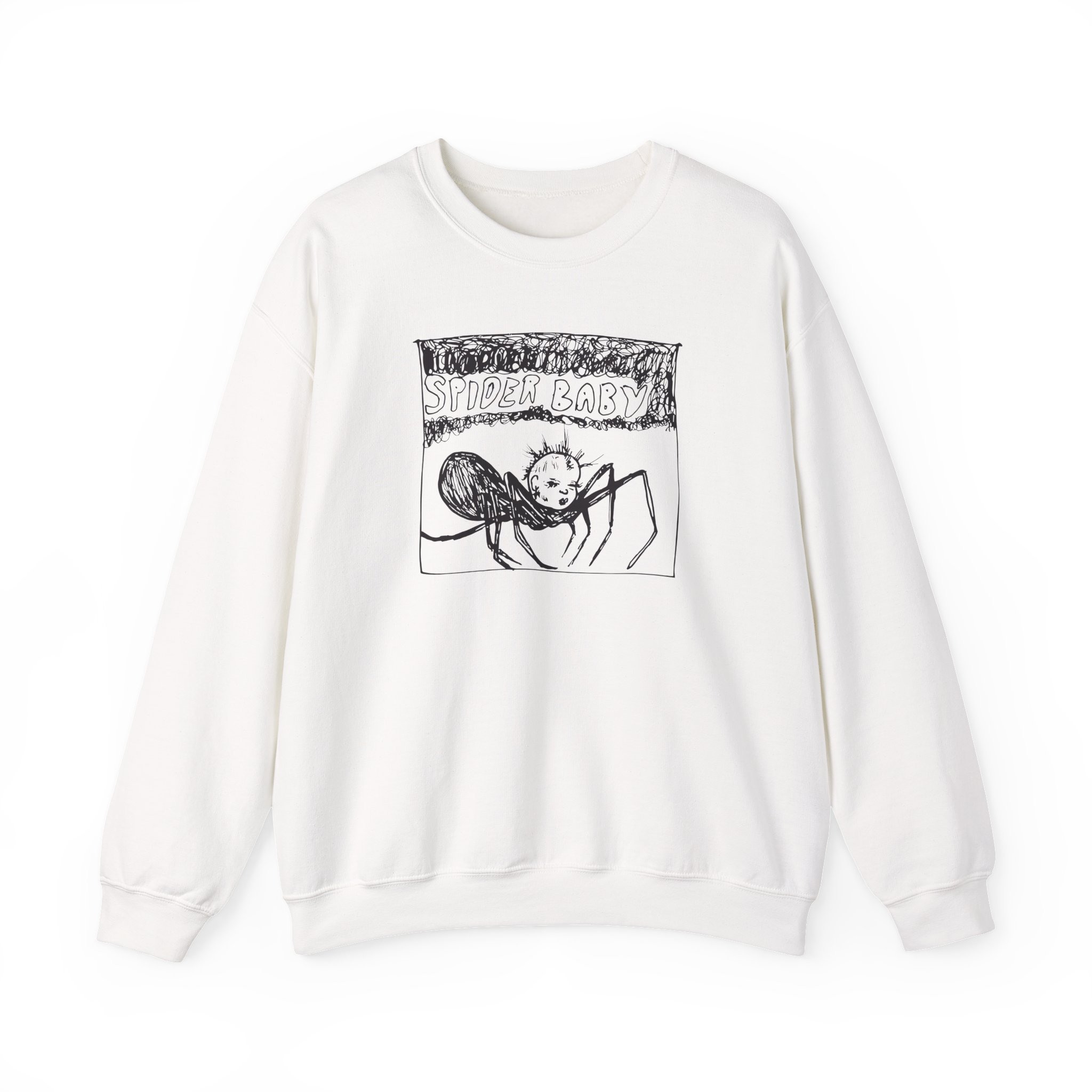 Kurt Cobain Spider Unisex Heavy Blendâ„¢ Crewneck Sweatshirt