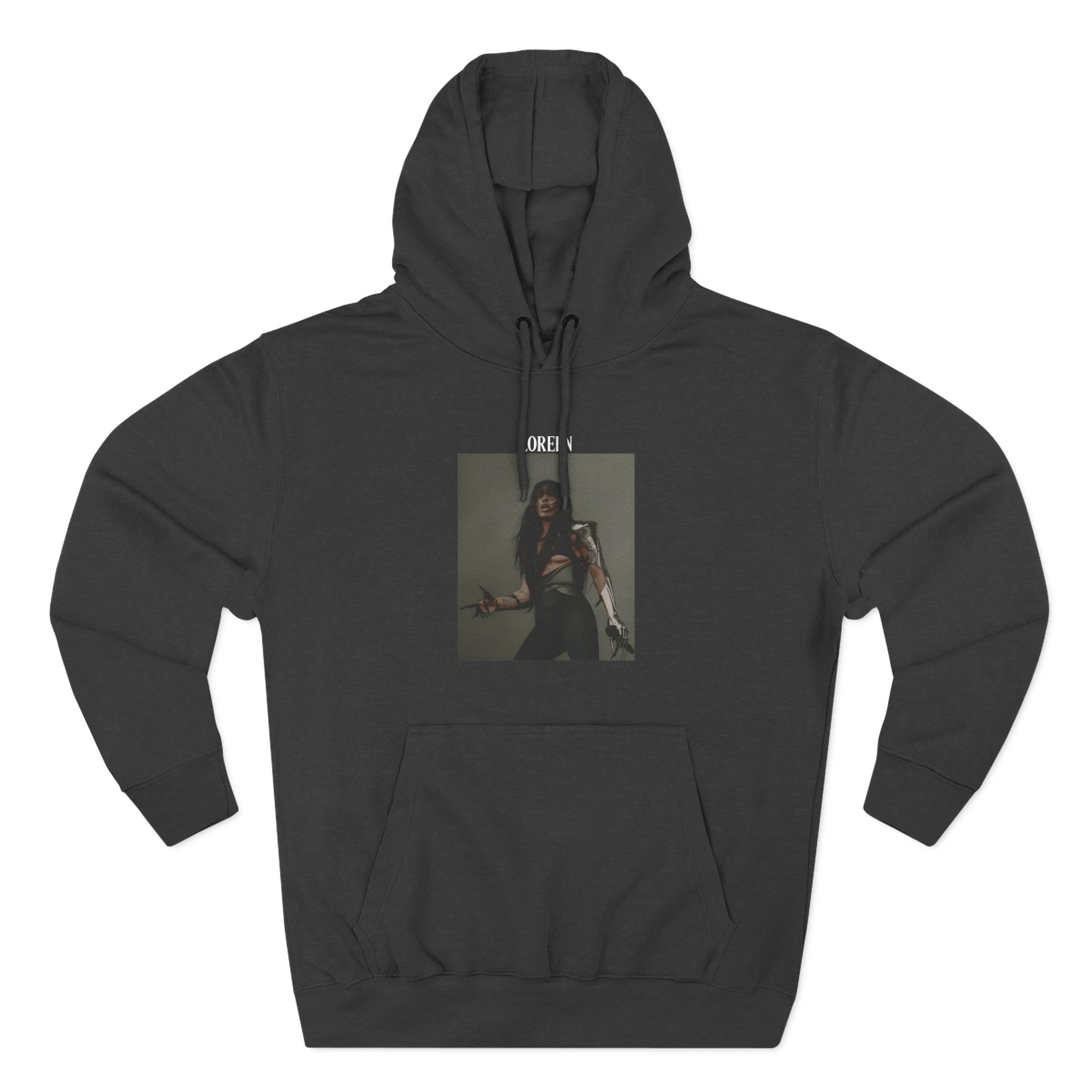 Loreen Photo Three-Panel Fleece Hoodie