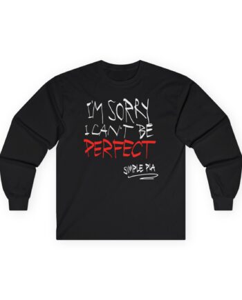 Simple Plan I'm Sorry I Can't Be Perfect Unisex Ultra Cotton Long Sleeve Tee