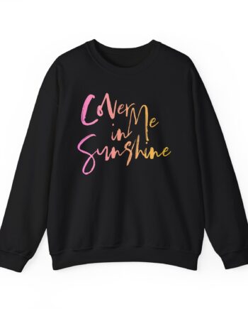 P!nk Gradient Cover Me in Sunshine Unisex Heavy Blend™ Crewneck Sweatshirt
