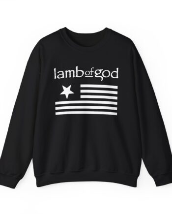 Lamb of God Flag Unisex Heavy Blend™ Crewneck Sweatshirt