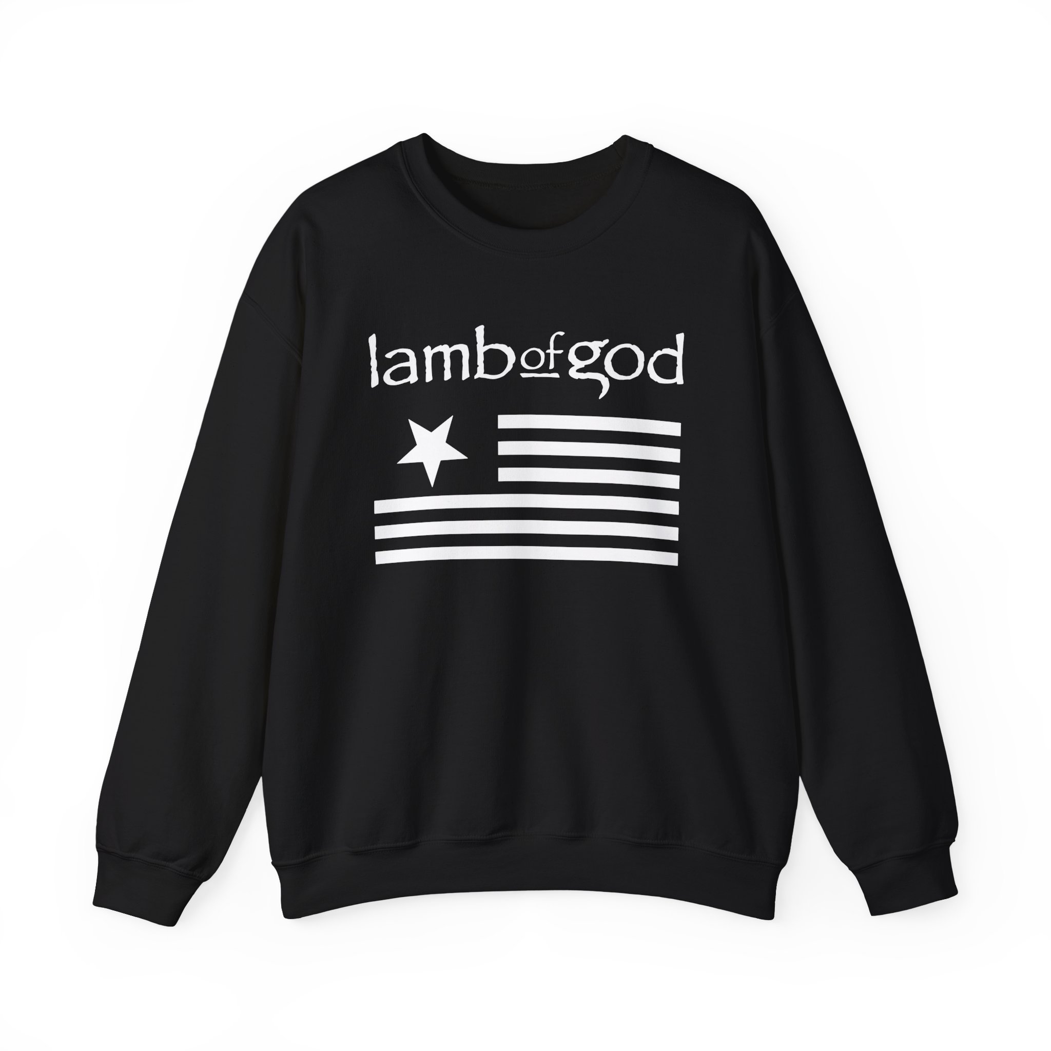 Lamb of God Flag Unisex Heavy Blendâ„¢ Crewneck Sweatshirt