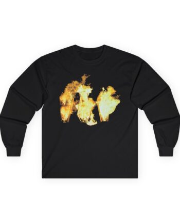 Show Me the Body Flaming Coffins Unisex Ultra Cotton Long Sleeve Tee
