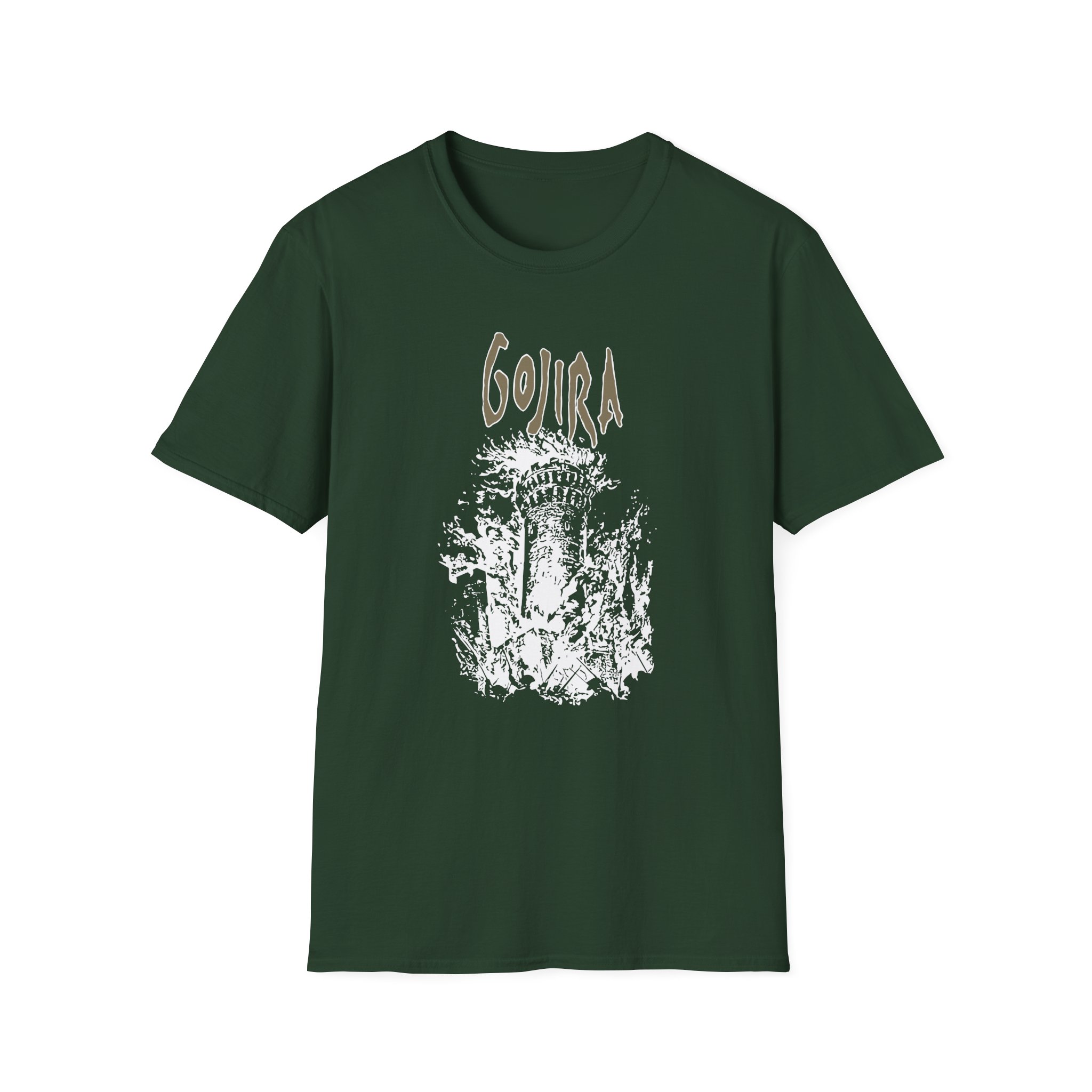 Gojira Castle Burning Unisex Softstyle T-Shirt