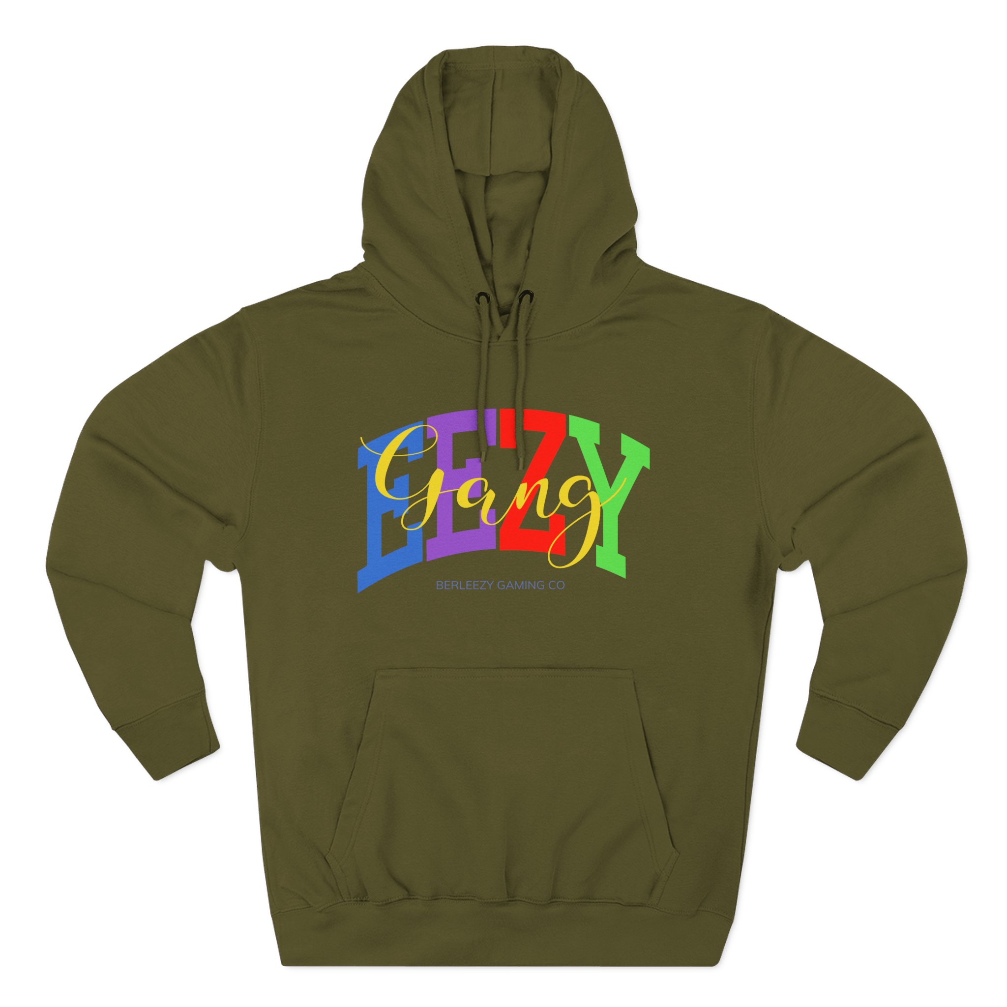 Berleezy Three-Panel Fleece Hoodie