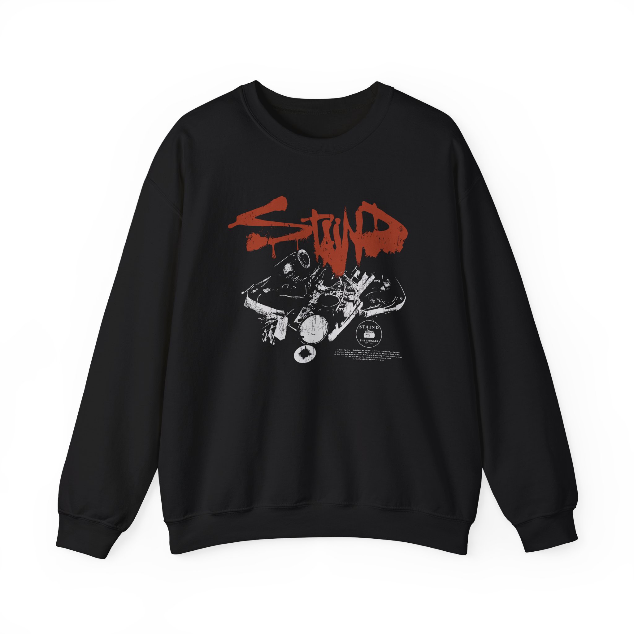 Staind the Singles Unisex Heavy Blendâ„¢ Crewneck Sweatshirt