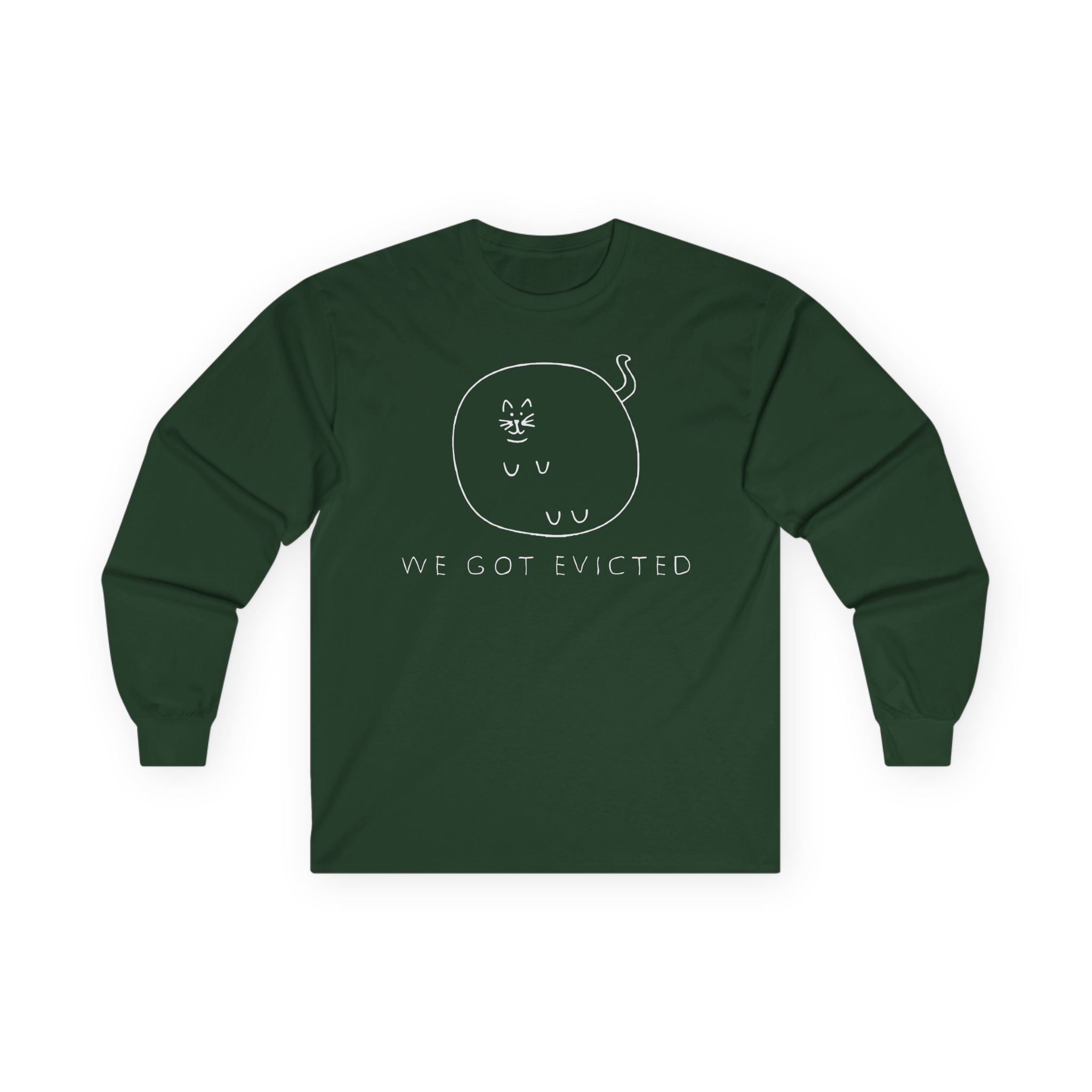William Osman We Got Evicted Unisex Ultra Cotton Long Sleeve Tee
