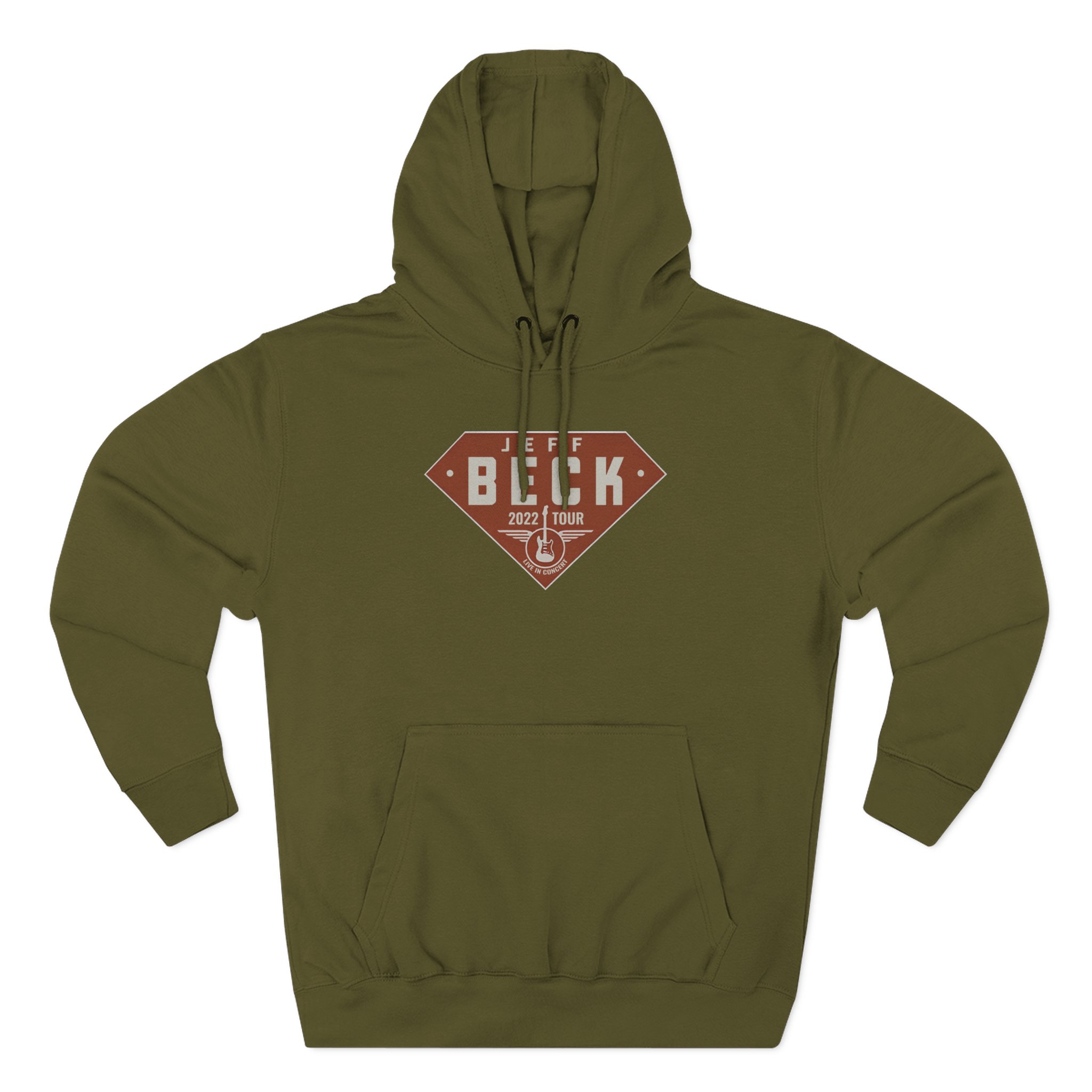 Jeff Beck Live in Concert Three-Panel Fleece Hoodie