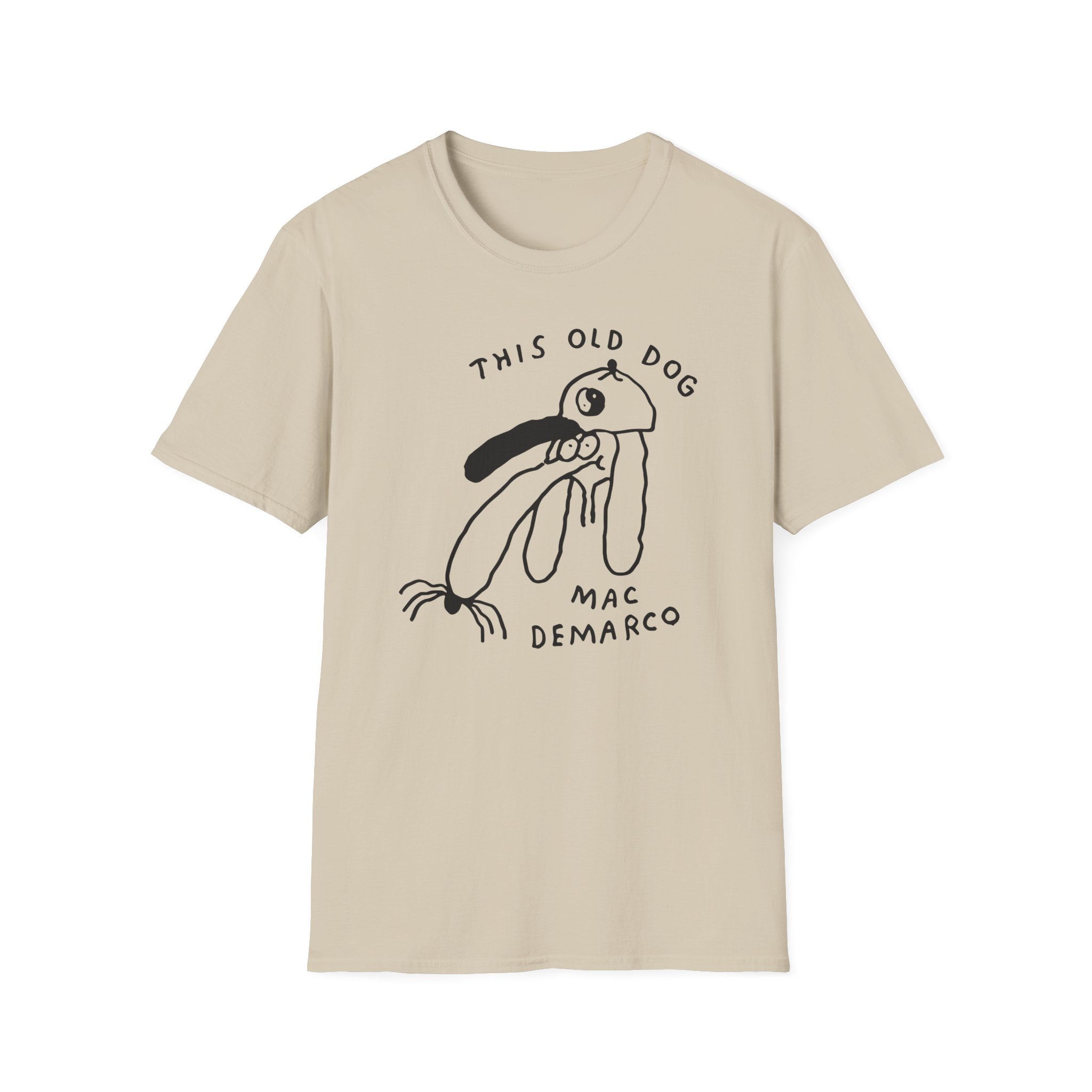 Mac Demarco Dog Doodle Unisex Softstyle T-Shirt