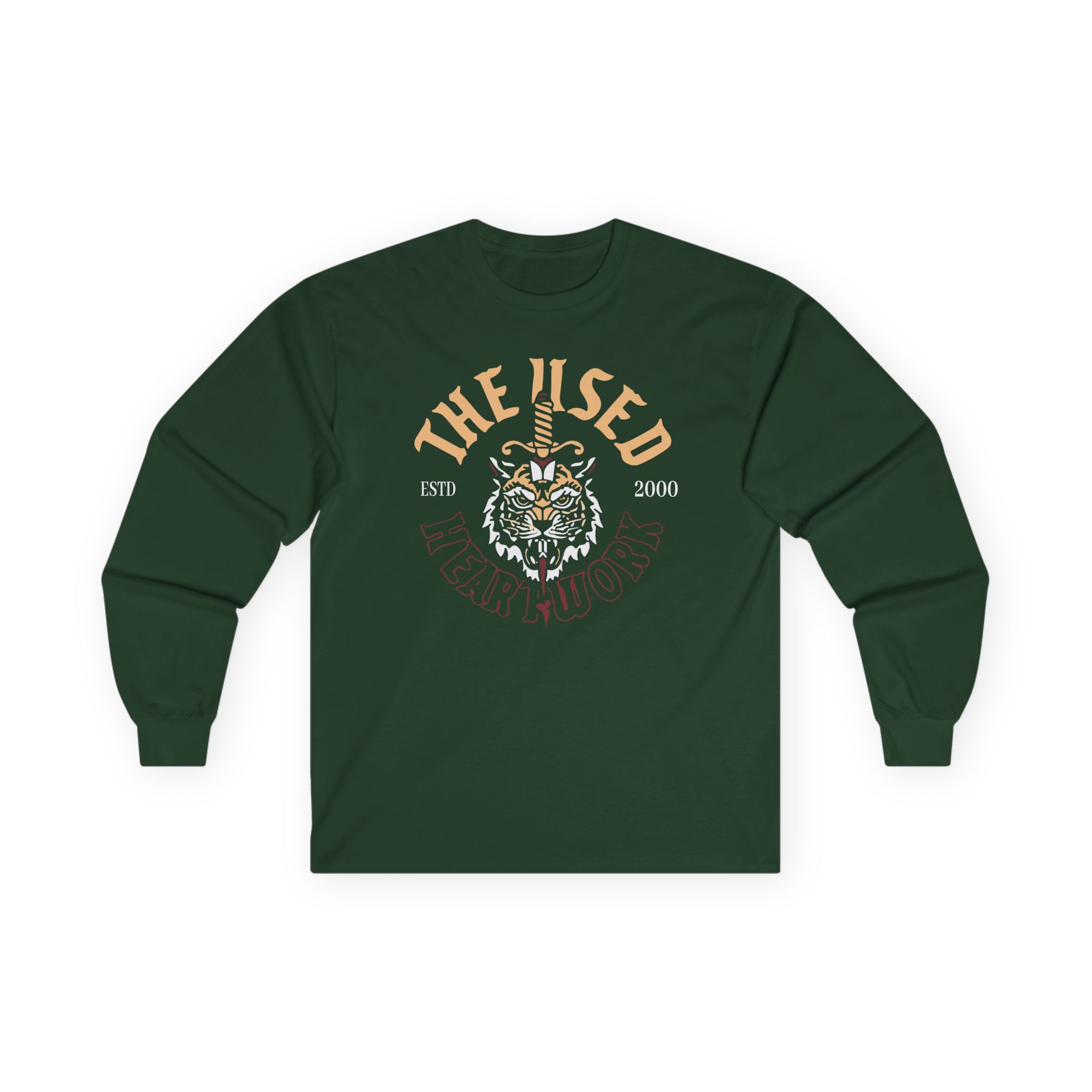 The Used Self Titled 25 Year Unisex Ultra Cotton Long Sleeve Tee