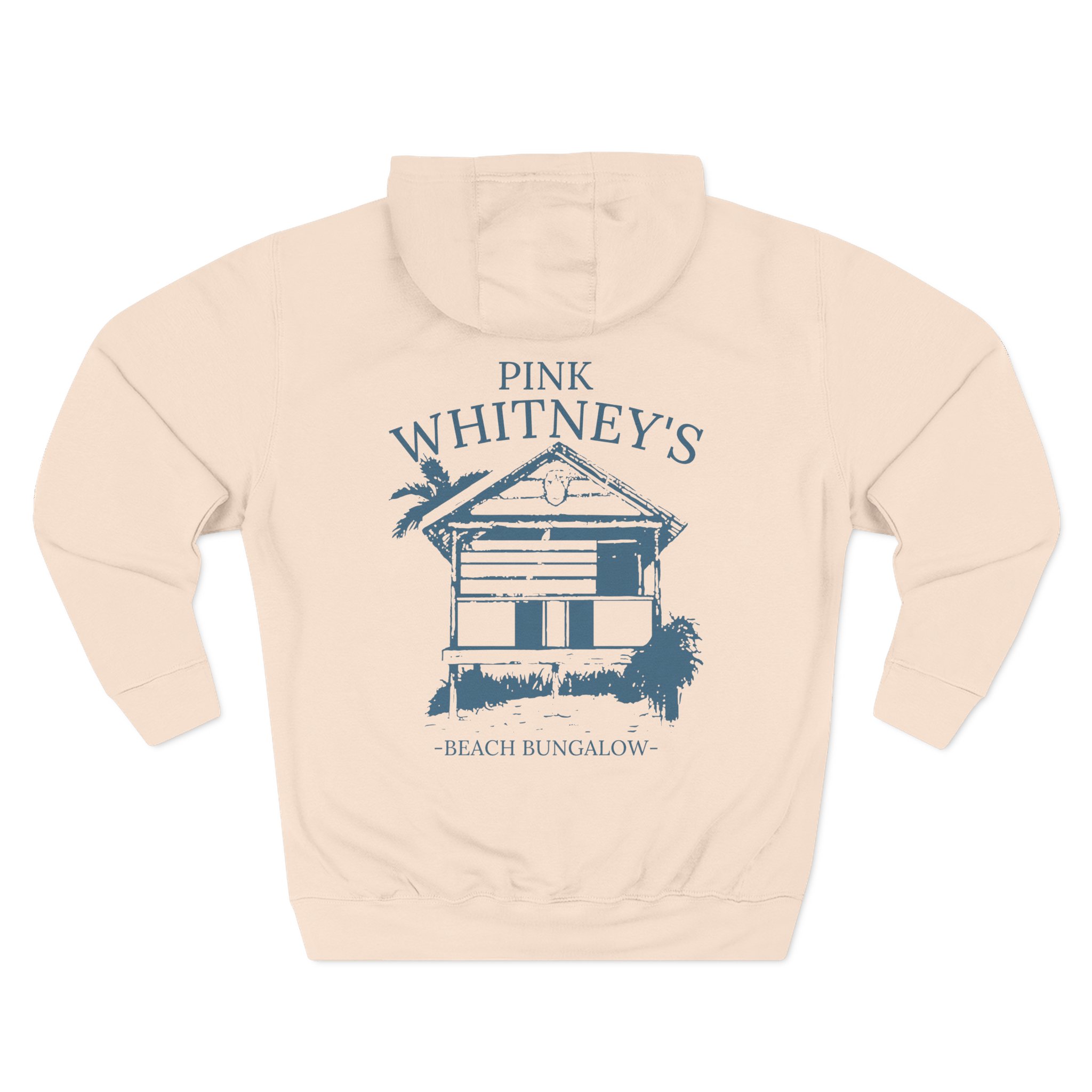 Spittin Chiclets Whitney's Beach Bungalow Three-Panel Fleece Hoodie