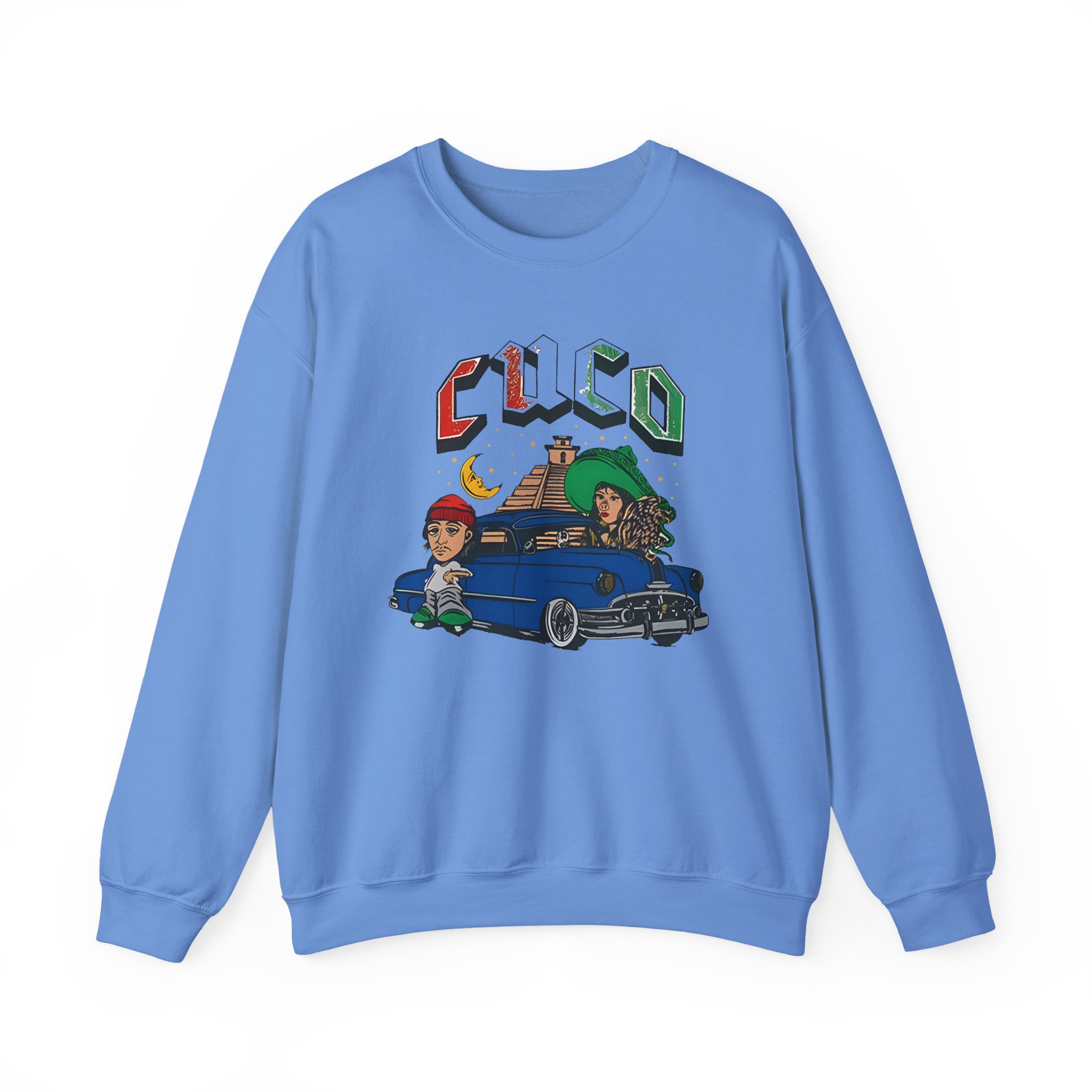 Cuco Car Unisex Heavy Blendâ„¢ Crewneck Sweatshirt