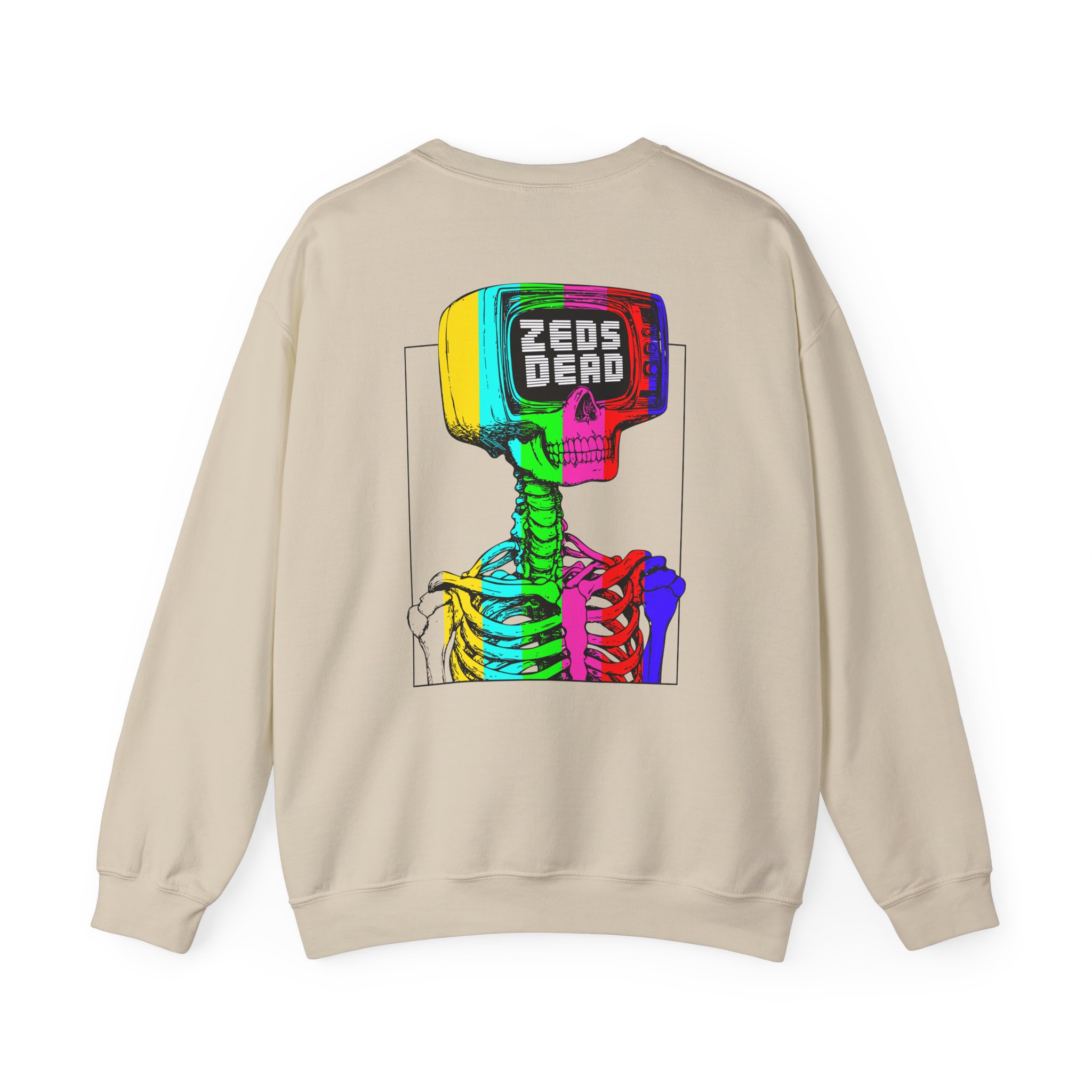 Zeds Dead Test Pattern Unisex Heavy Blendâ„¢ Crewneck Sweatshirt