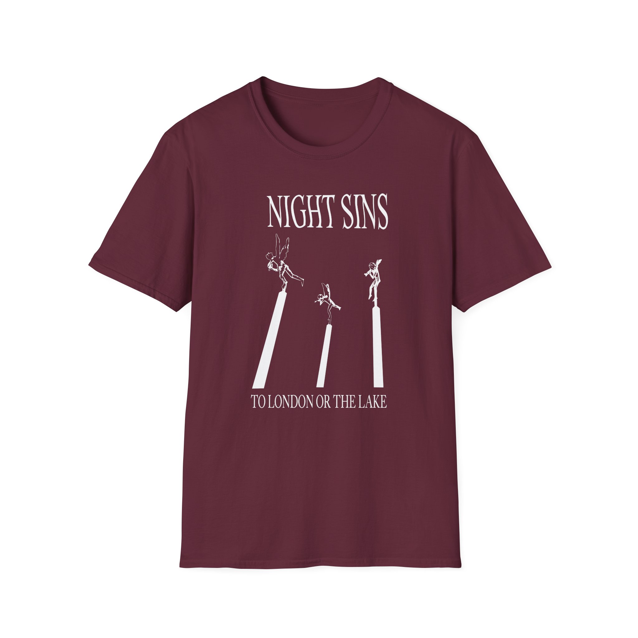 Night Sins To London Or The Lake Unisex Softstyle T-Shirt