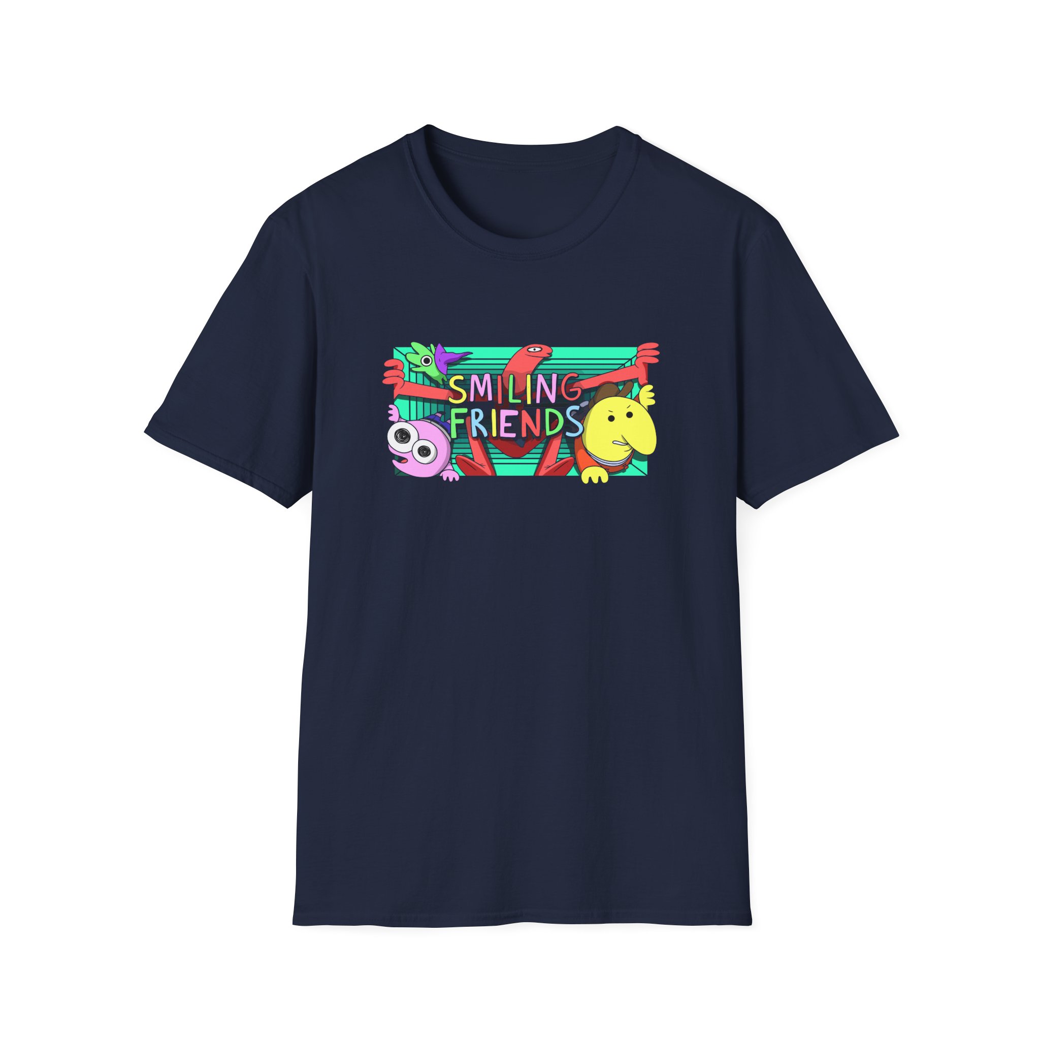 Smiling Friends Unisex Softstyle T-shirt