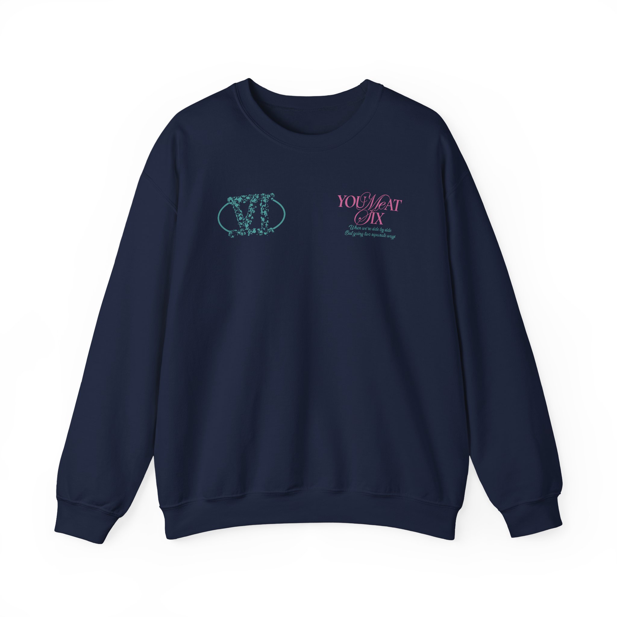 You Me at Six This is the End Albums Unisex Heavy Blendâ„¢ Crewneck Sweatshirt