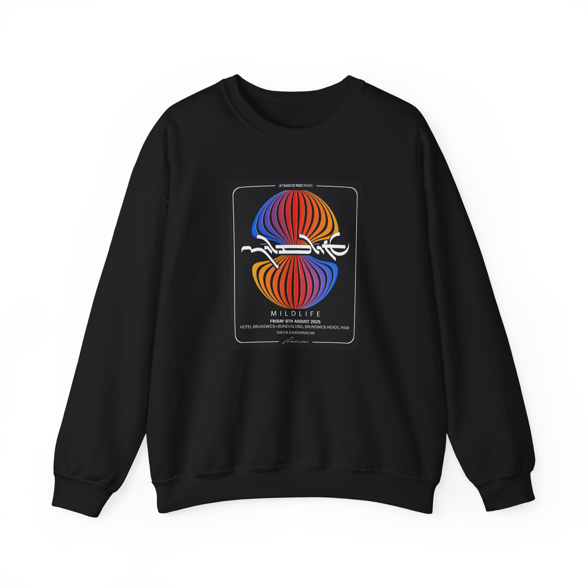 Mildlife Hotel Brunswick, NSW Concert Unisex Heavy Blendâ„¢ Crewneck Sweatshirt