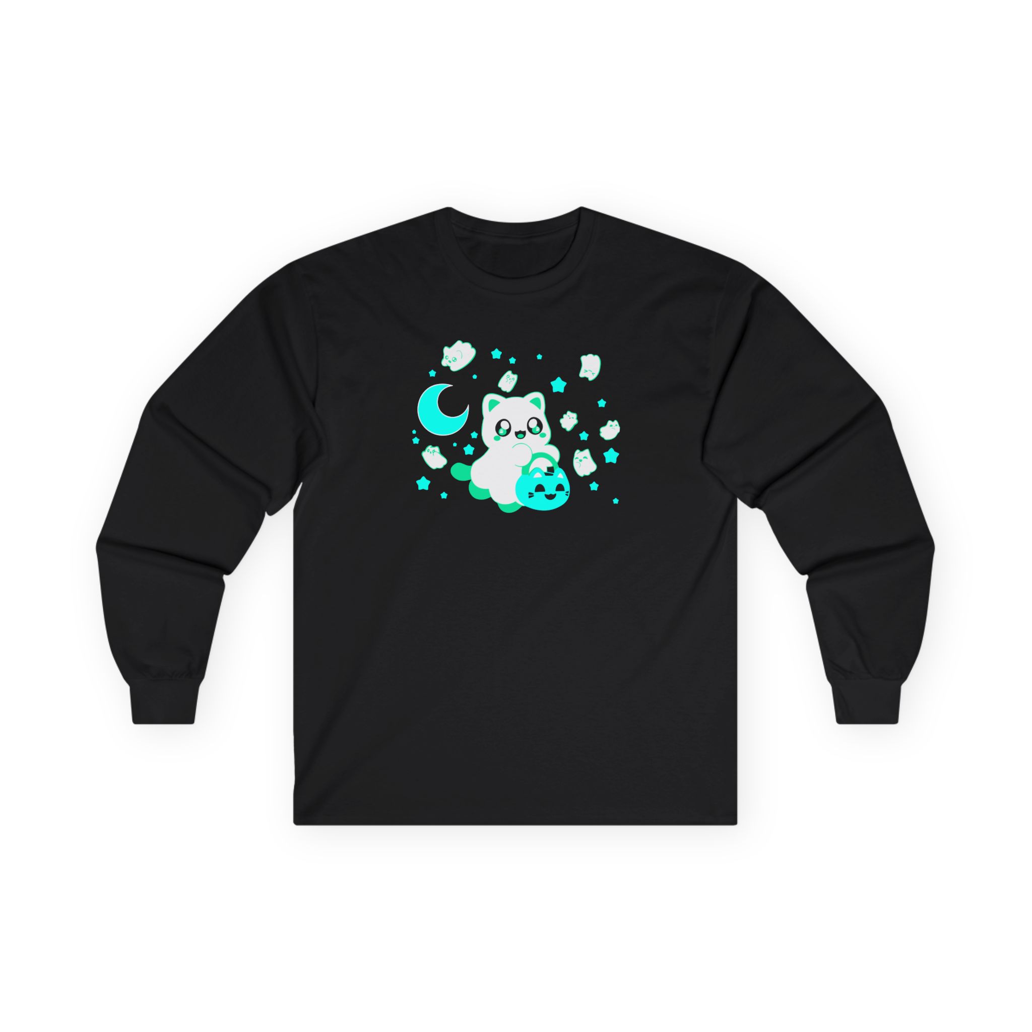 Aphmau Ghost Cat Unisex Ultra Cotton Long Sleeve Tee
