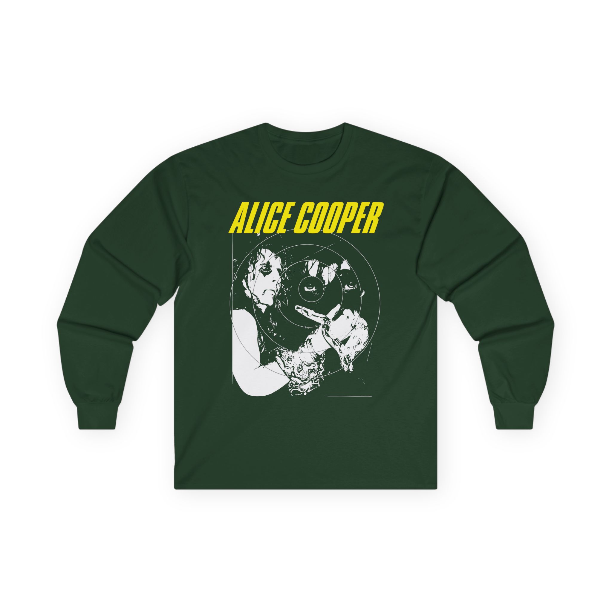 Alice Cooper Radial Horror Unisex Ultra Cotton Long Sleeve Tee