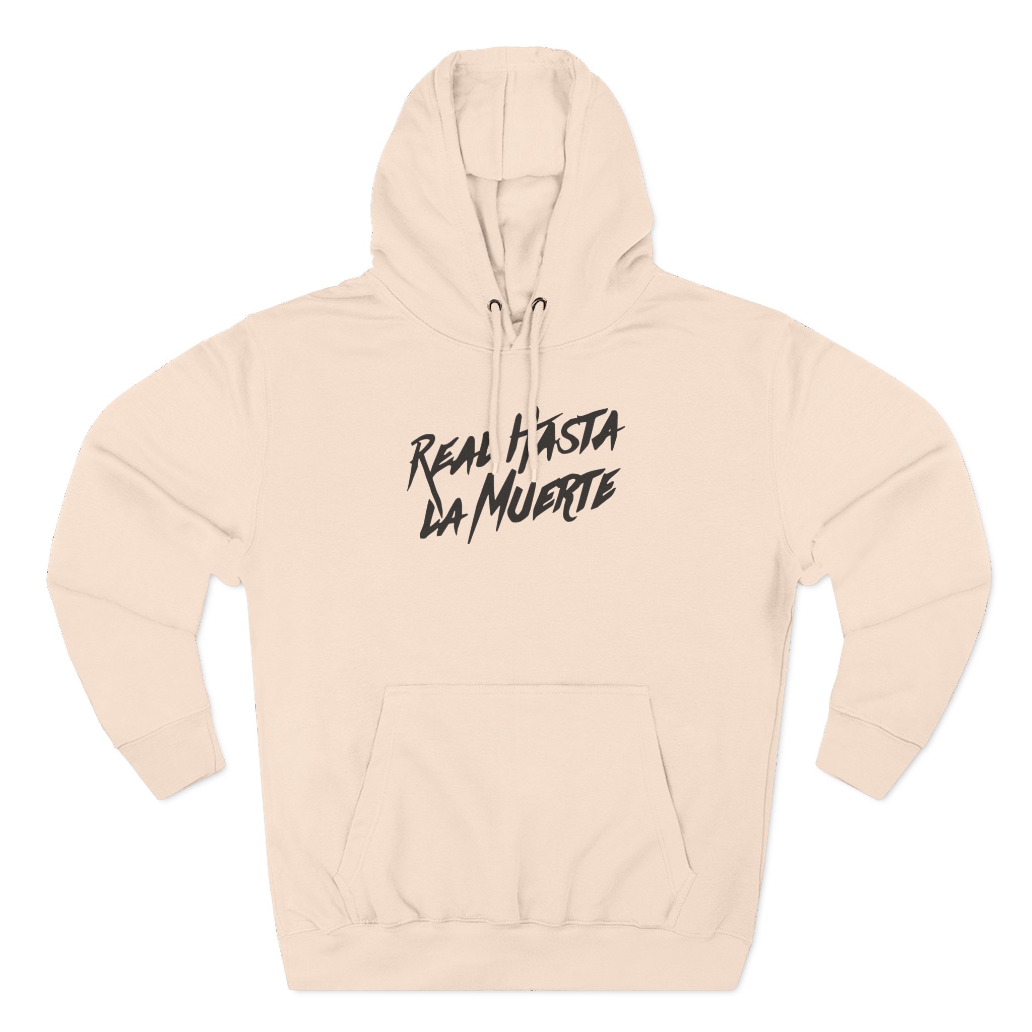 Anuel Aa Real Hasta La Muerte Three-Panel Fleece Hoodie