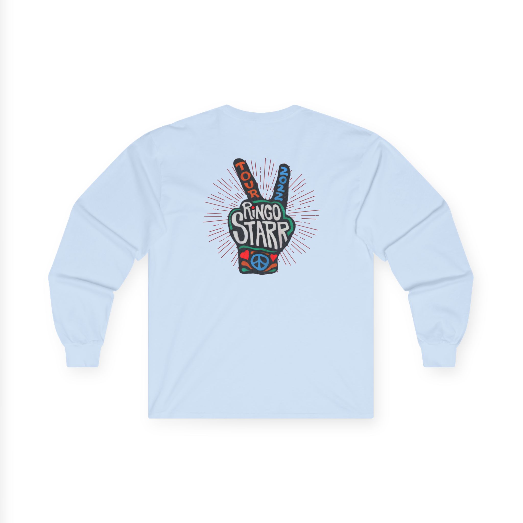 Ringo Starr Peace Illustration Unisex Ultra Cotton Long Sleeve Tee