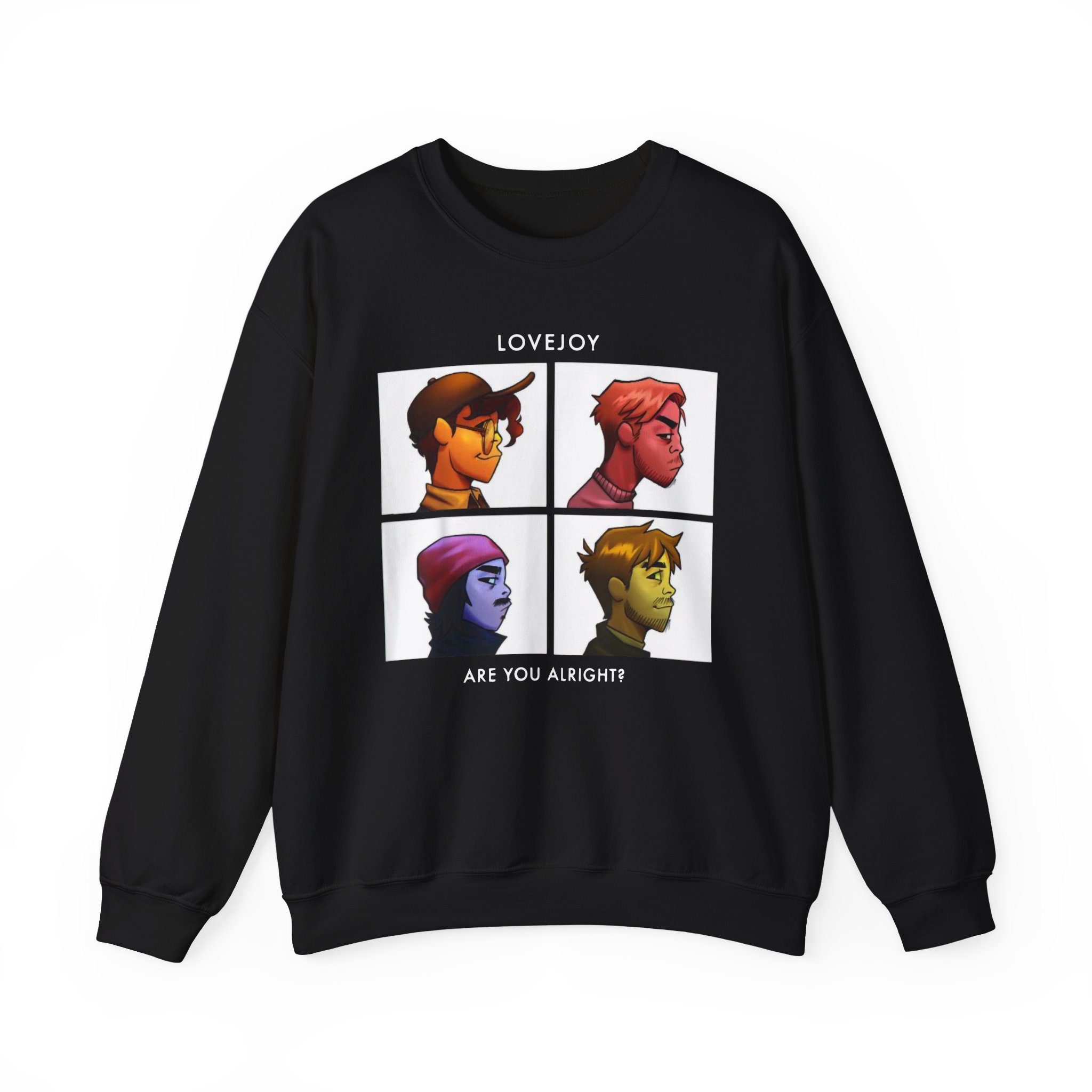 Lovejoy Are You Alright Unisex Heavy Blendâ„¢ Crewneck Sweatshirt