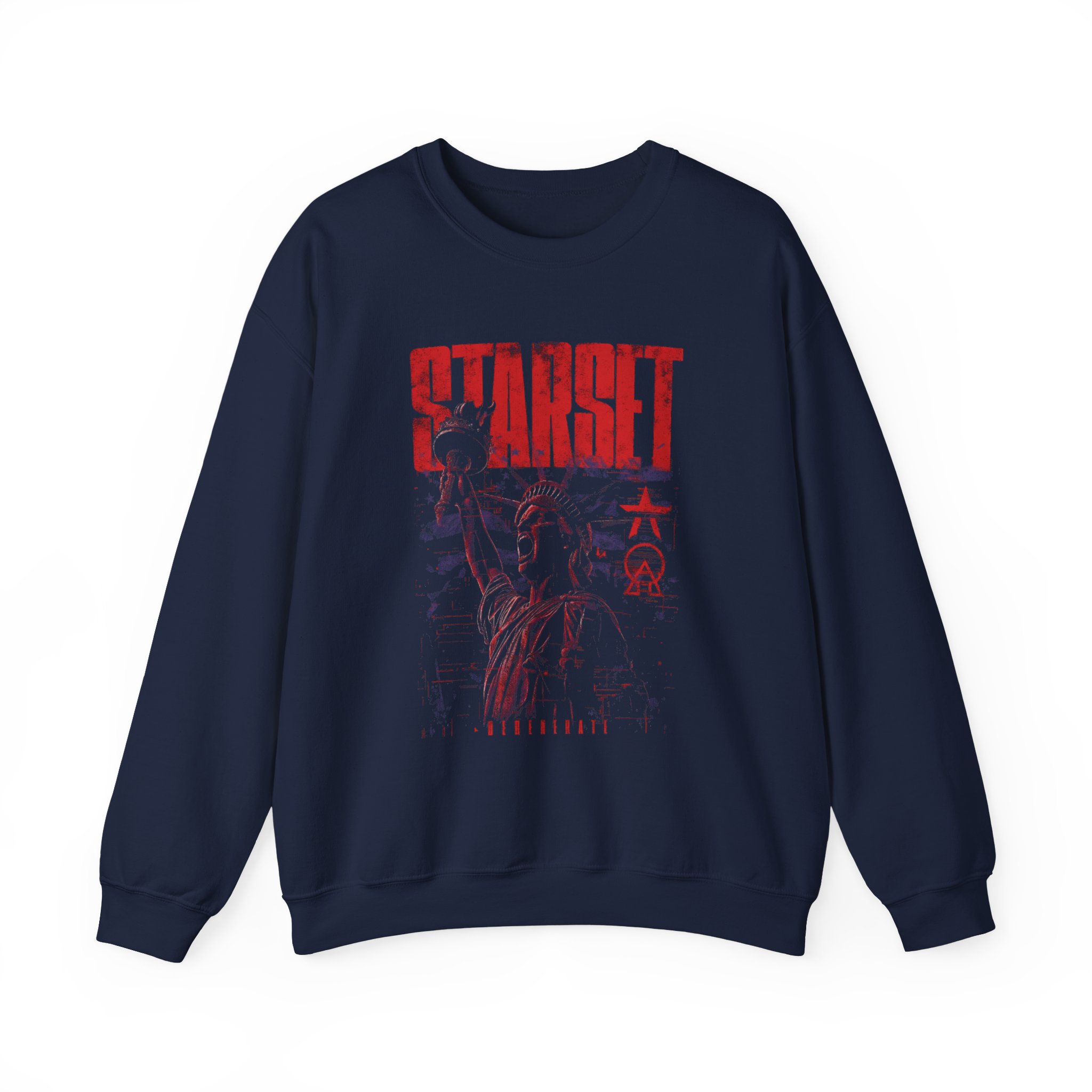 Starset Race to the Bottom Unisex Heavy Blendâ„¢ Crewneck Sweatshirt