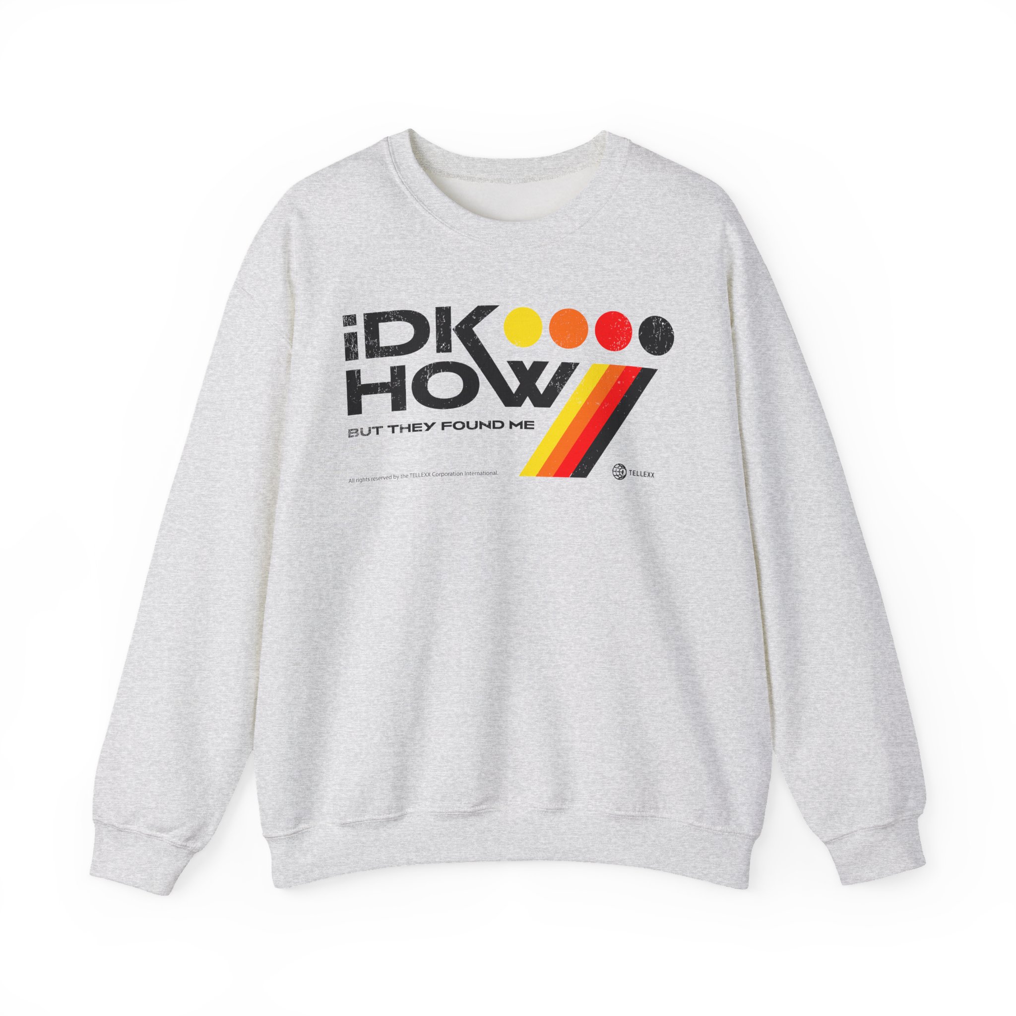 iDKHOW Colored Dots Unisex Heavy Blendâ„¢ Crewneck Sweatshirt