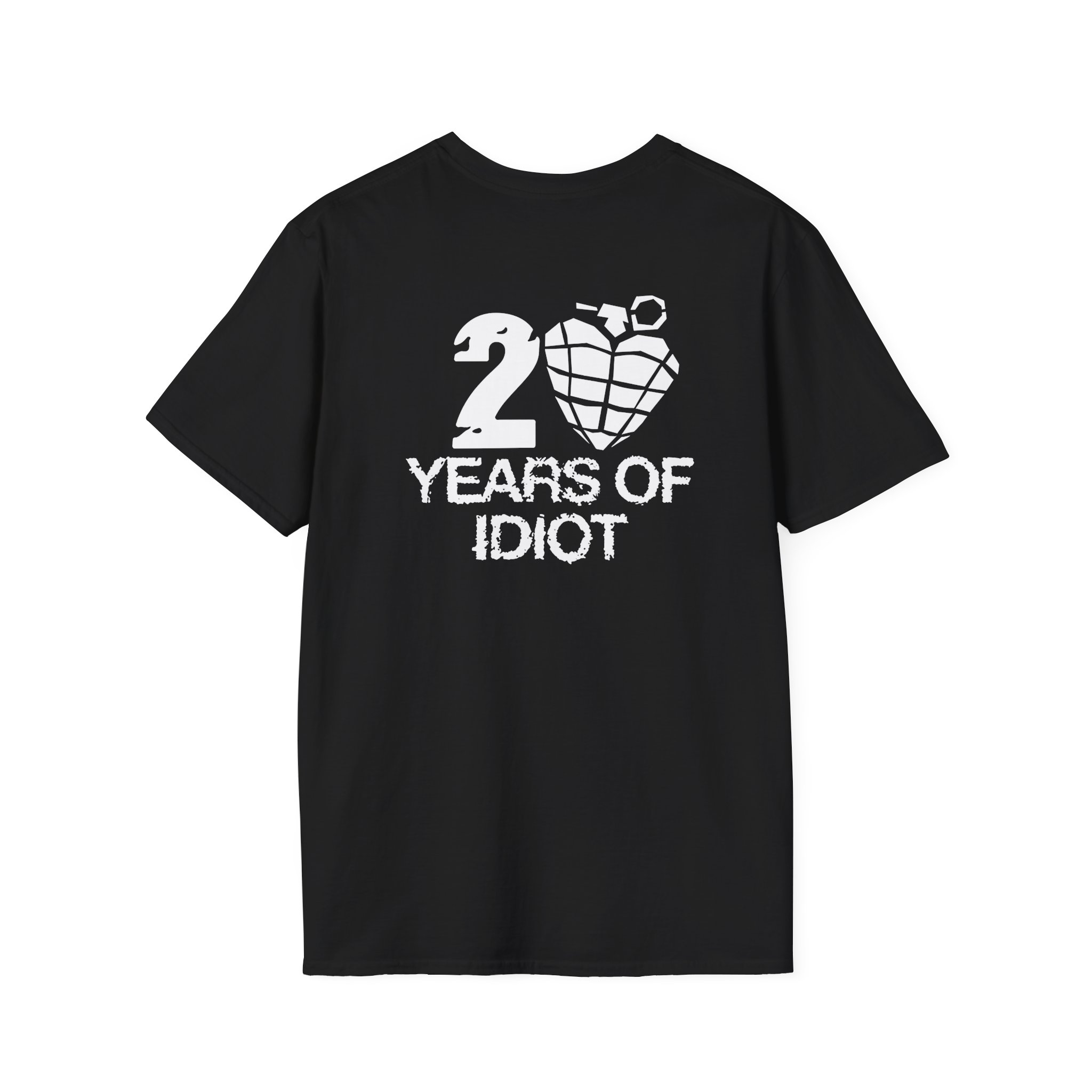 Green Day 20 Years of Idiot Unisex Softstyle T-Shirt